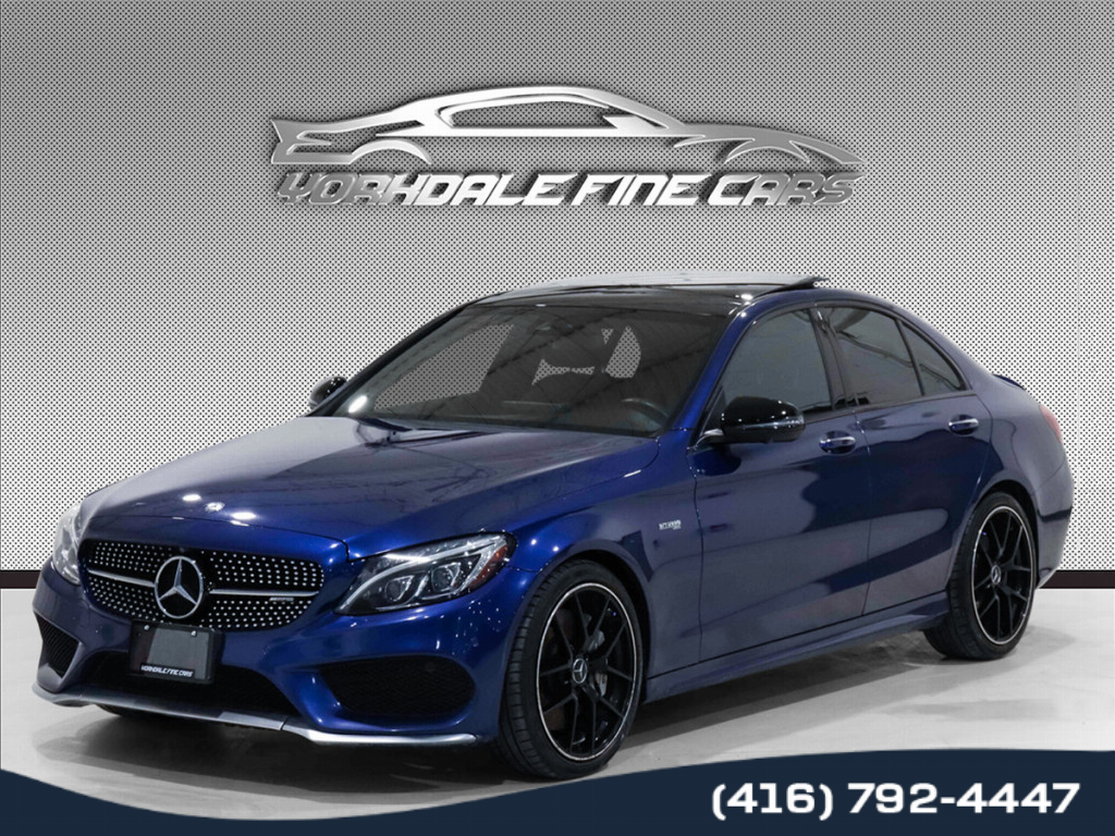 2017 Mercedes-Benz C-Class AMG C43 / AMG Night Pkg / Premium Plus / AMG Drive