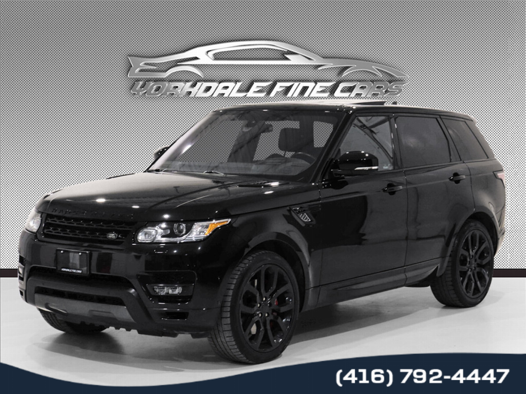 2016 Land Rover Range Rover Sport 5.0L V8 Supercharged Dynamic / HUD / Navi / Meridi