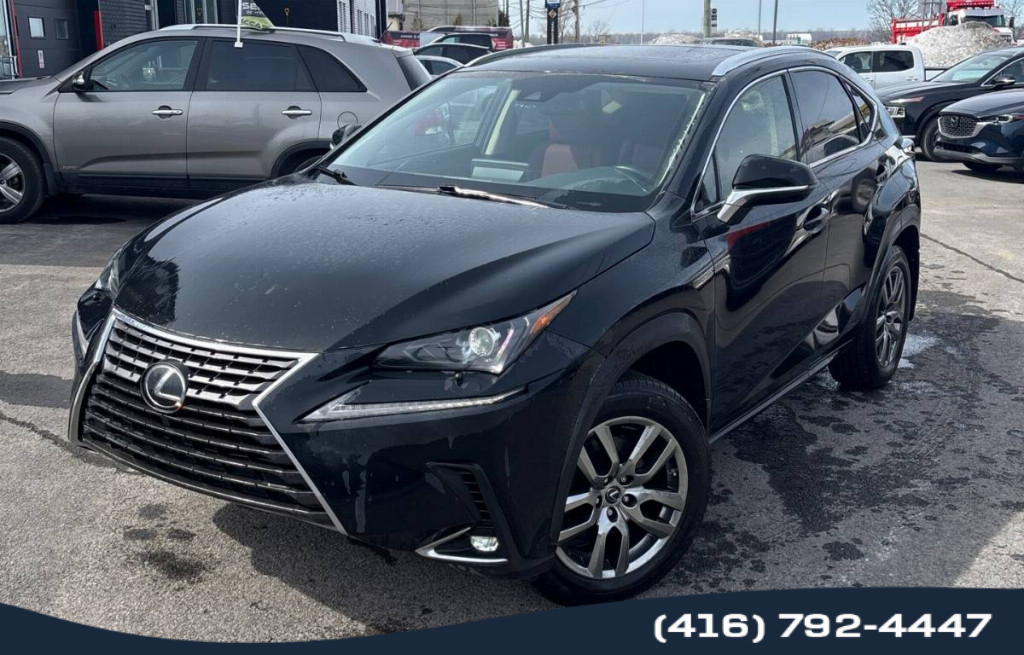 2021 Lexus NX 300 Luxury Pkg / Navigation / Red Interior / Sunroof /