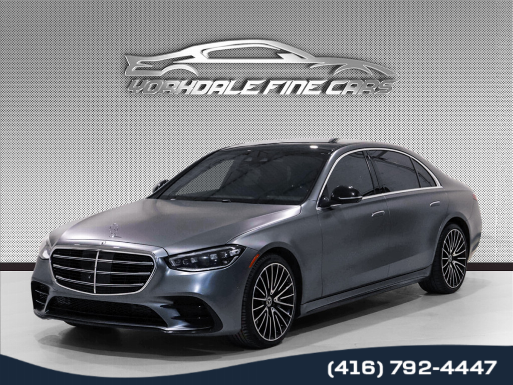2022 Mercedes-Benz S-Class S580 / Manufaktur Magno Gray *Rare* / Exclusive Pk