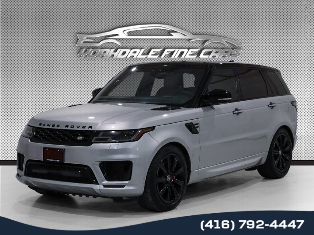 2021 Land Rover Range Rover Sport HST / 3.0L V6 Engine / White Int / Meridian Sound 