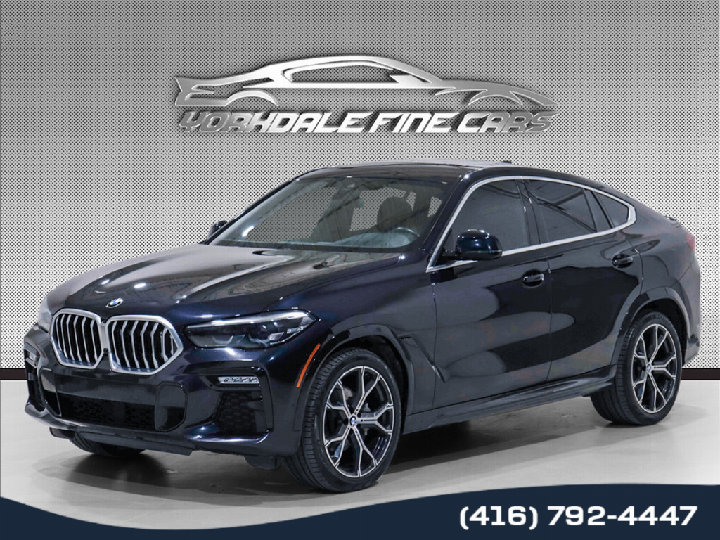 2020 BMW X6 xDrive40i / M Sport Pkg / Pano / CarPlay / Navigat