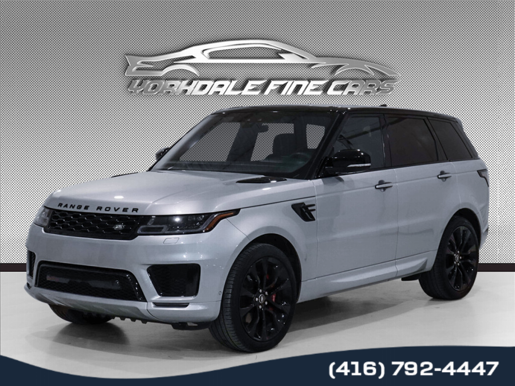 2021 Land Rover Range Rover Sport HST / 3.0L V6 Engine / Meridian Sound / Ambient Li