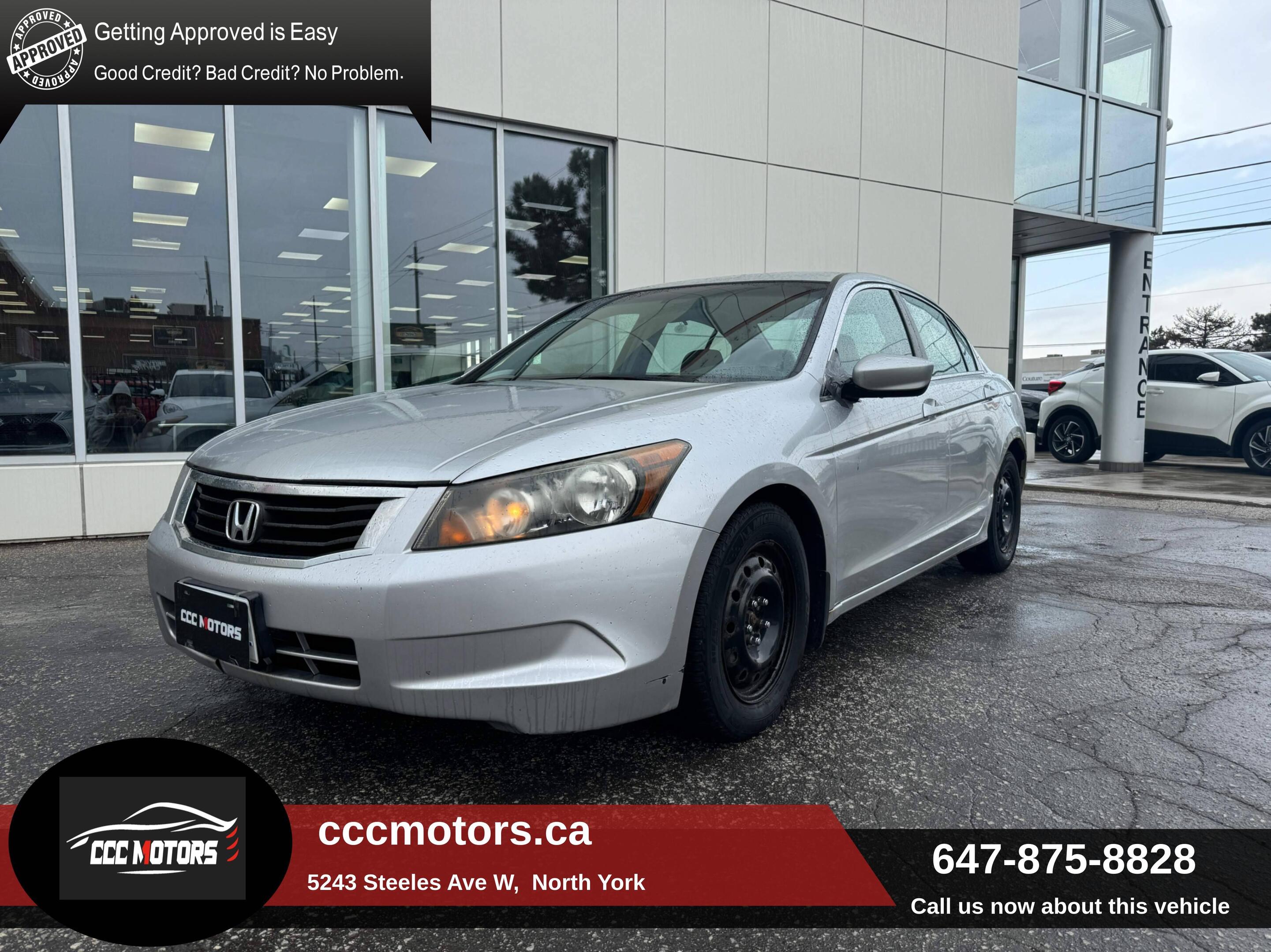 2008 Honda Accord 4dr I4 Auto LX AS-IS