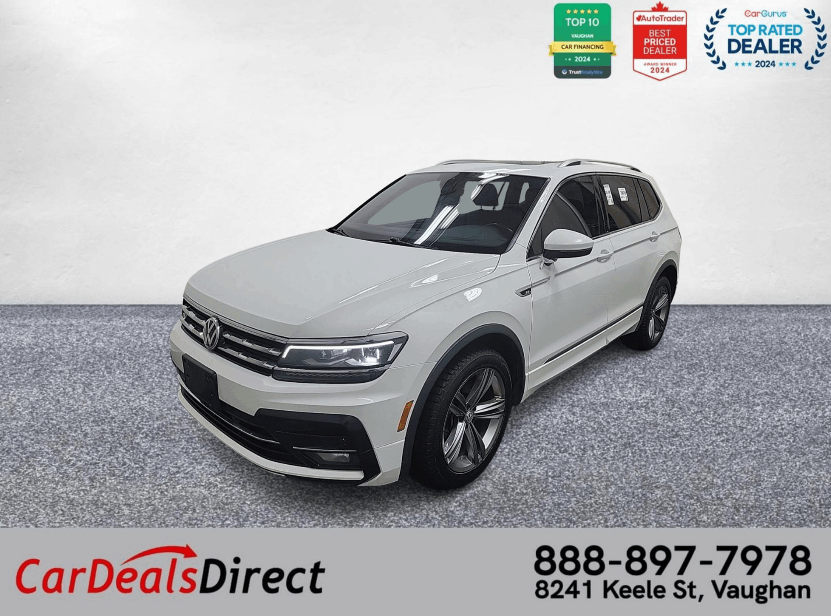 2020 Volkswagen Tiguan 4MOTION Highline R line/Leather/NAVI/Sunroof/Back 