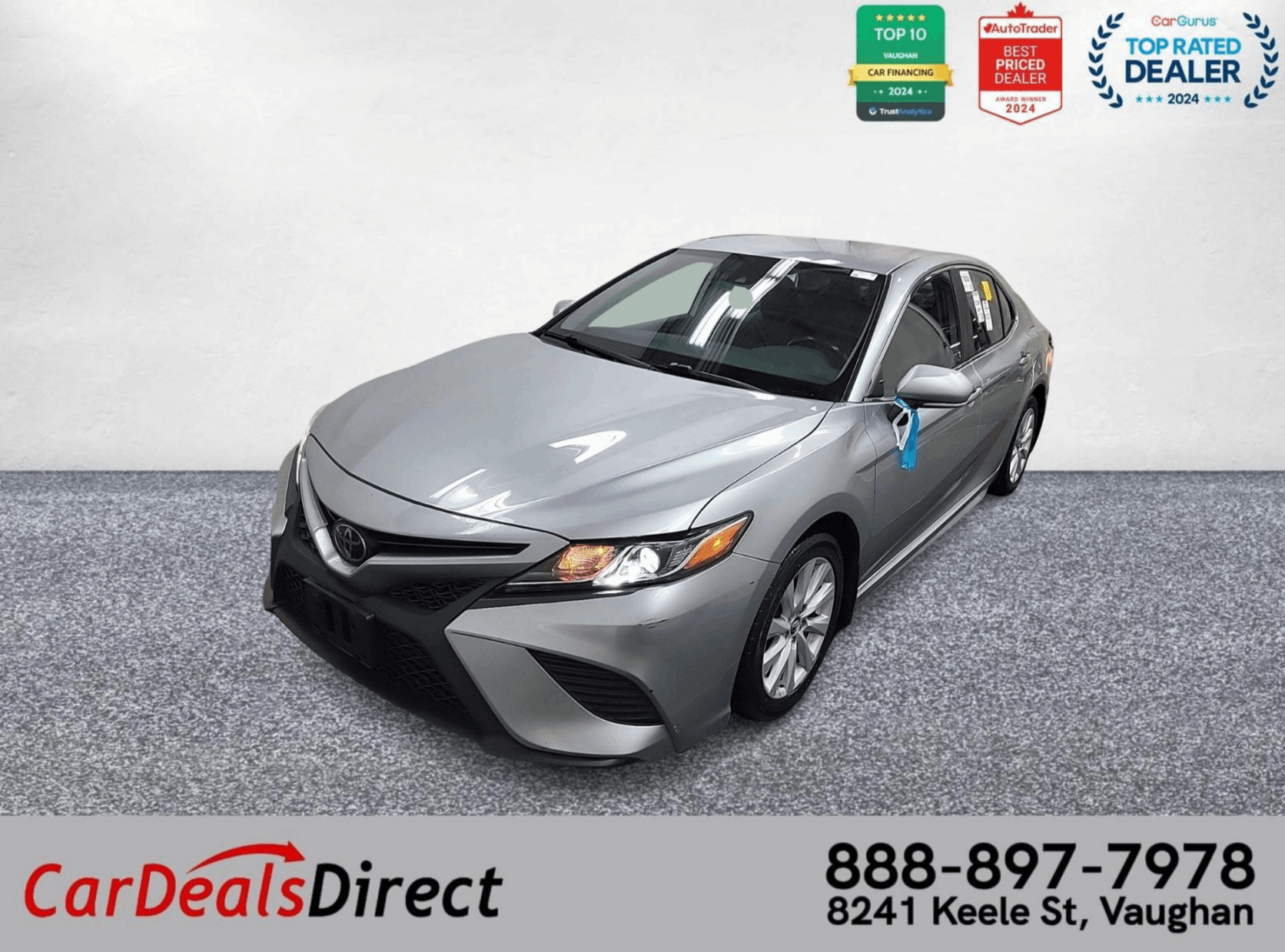 2019 Toyota Camry SE/Leather/Back Up Cam/Heated Seats/Clean Carfax/S