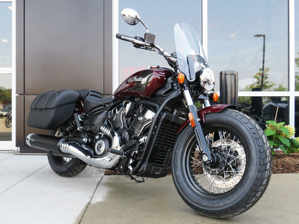 2025 Indian Motorcycles Super Scout® Maroon Metallic with Graphics 