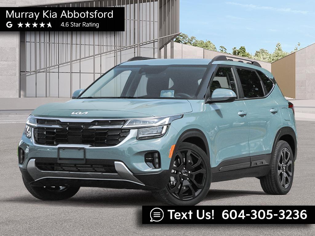 2025 Kia Seltos X-LINE Pluton Blue