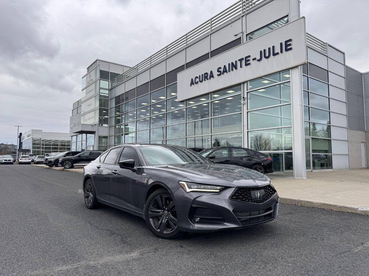 2021 Acura TLX A-Spec Cuir rouge Navi ELS 3D Carplay