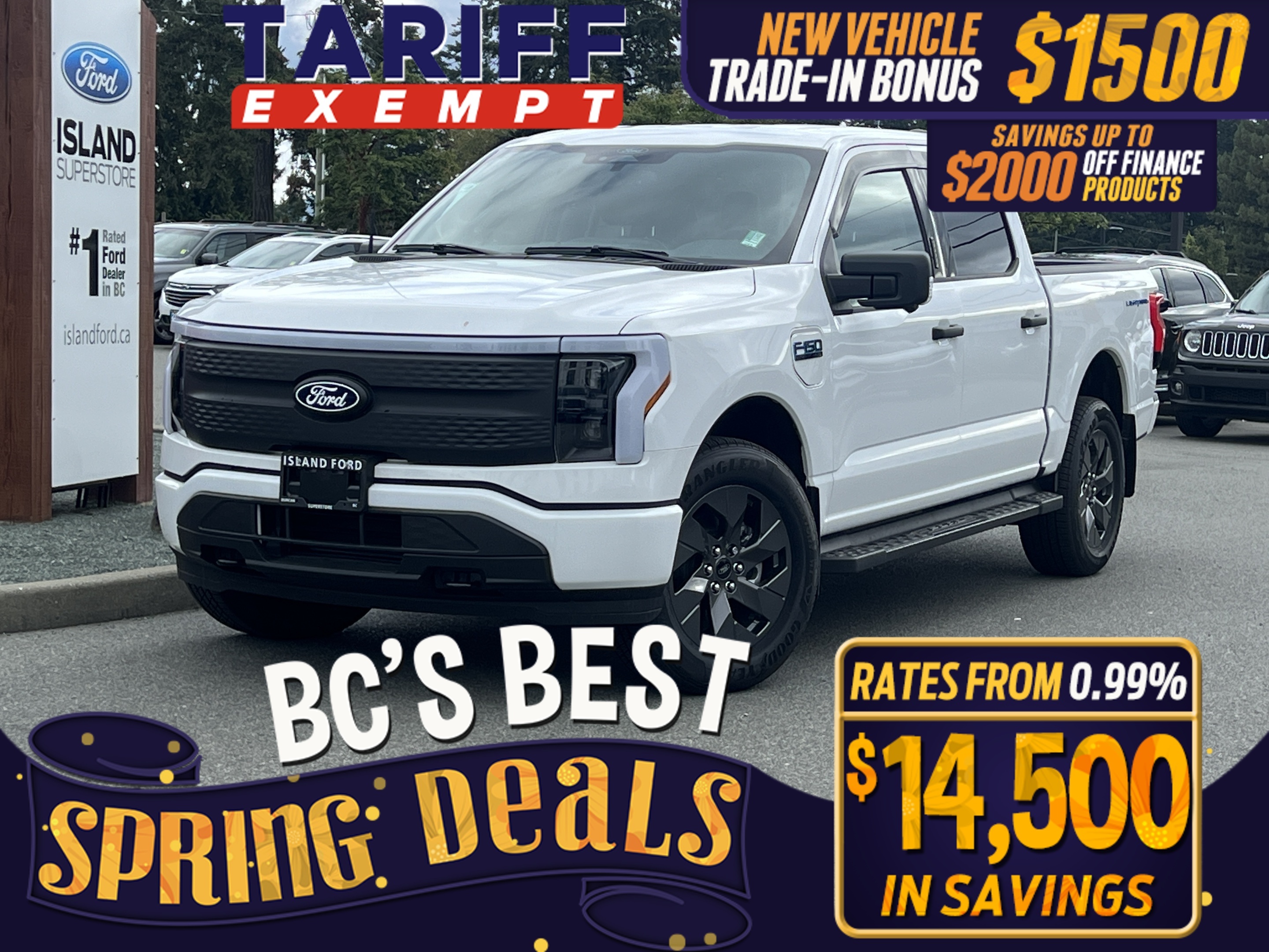 2025 Ford F-150 Lightning XLT 98 KWH Std Battery SuperCrew