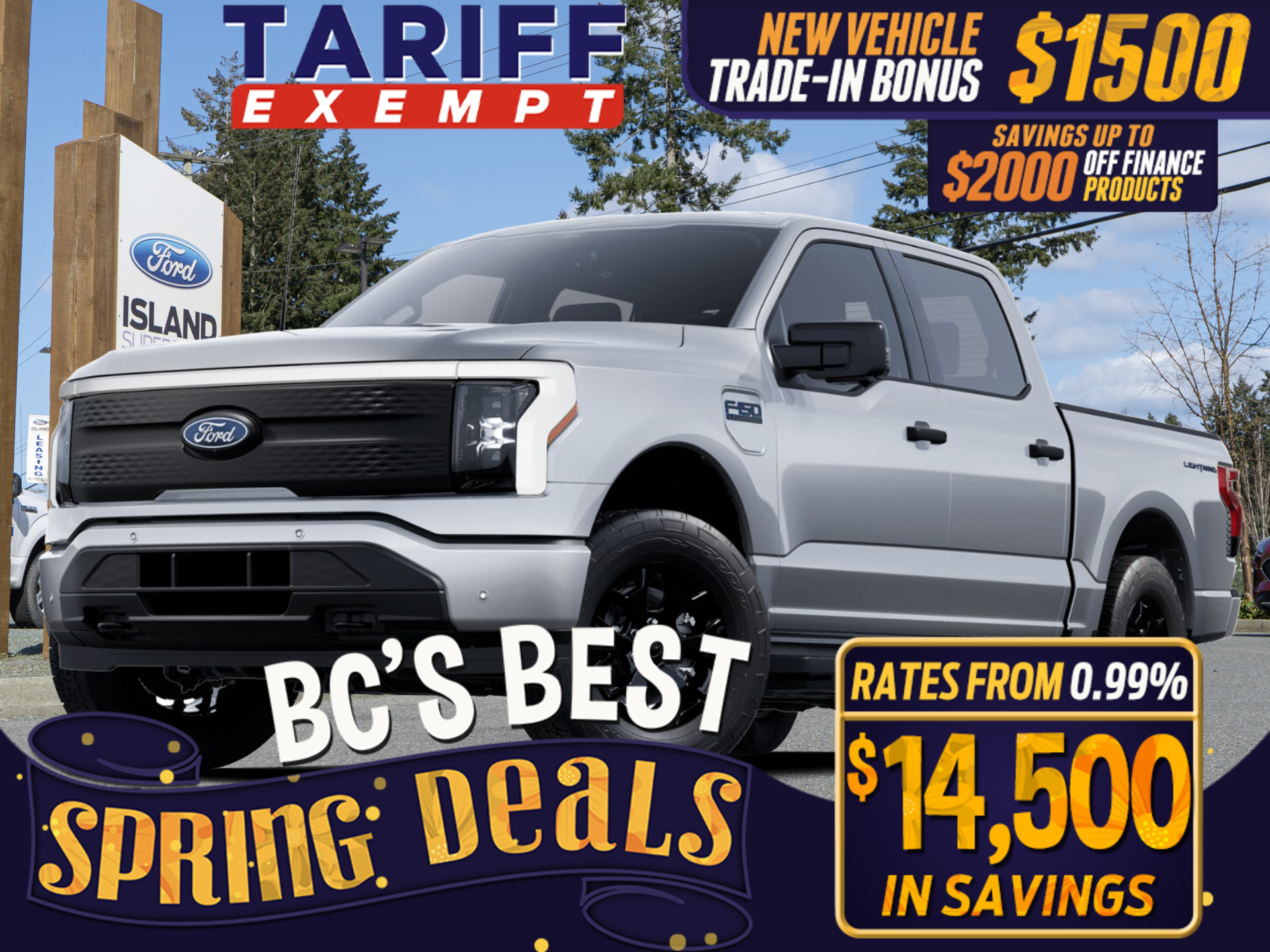 2025 Ford F-150 Lightning XLT 98 KWH Std Battery SuperCrew