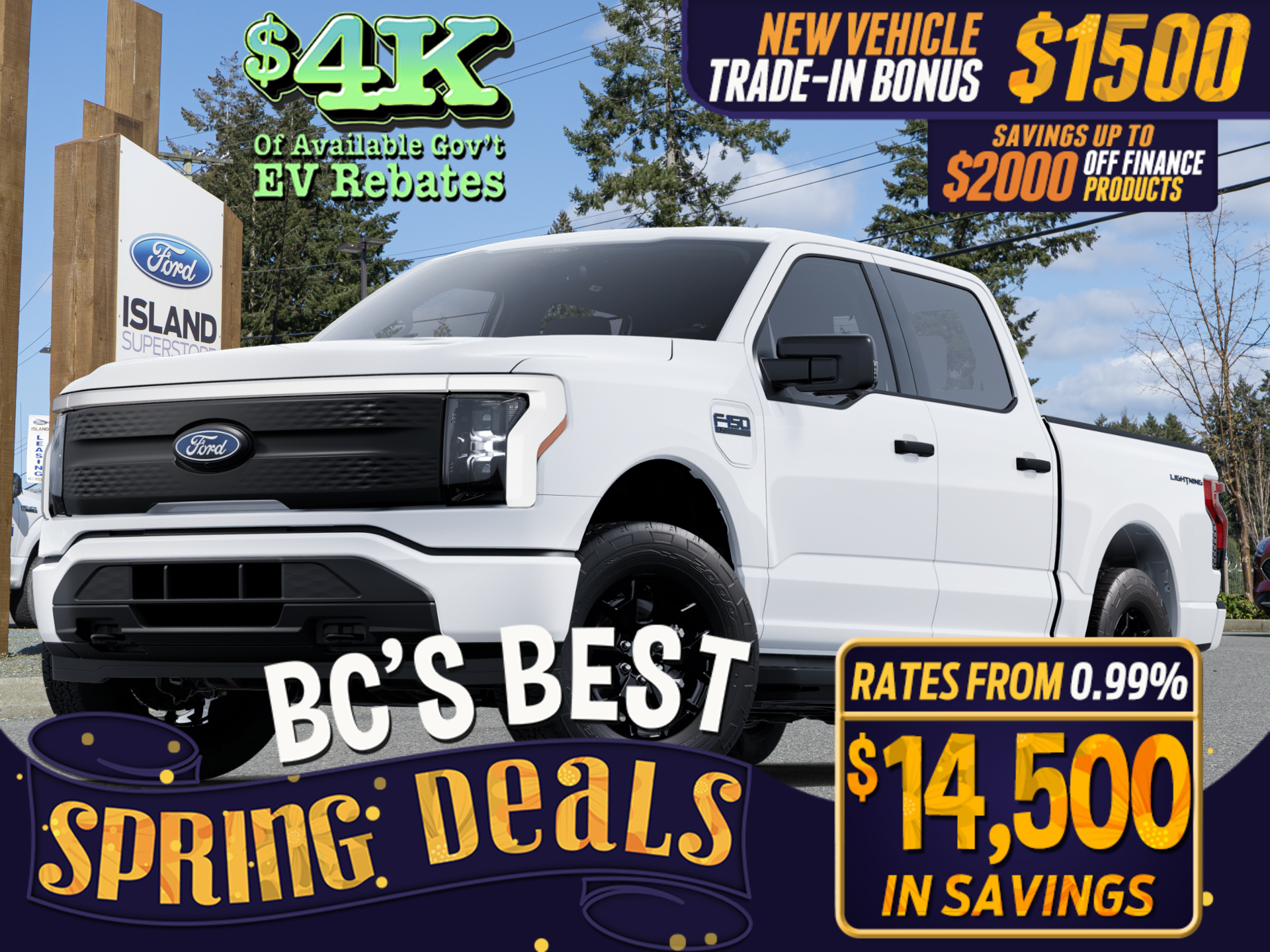 2025 Ford F-150 Lightning XLT 98 KWH Std Battery SuperCrew