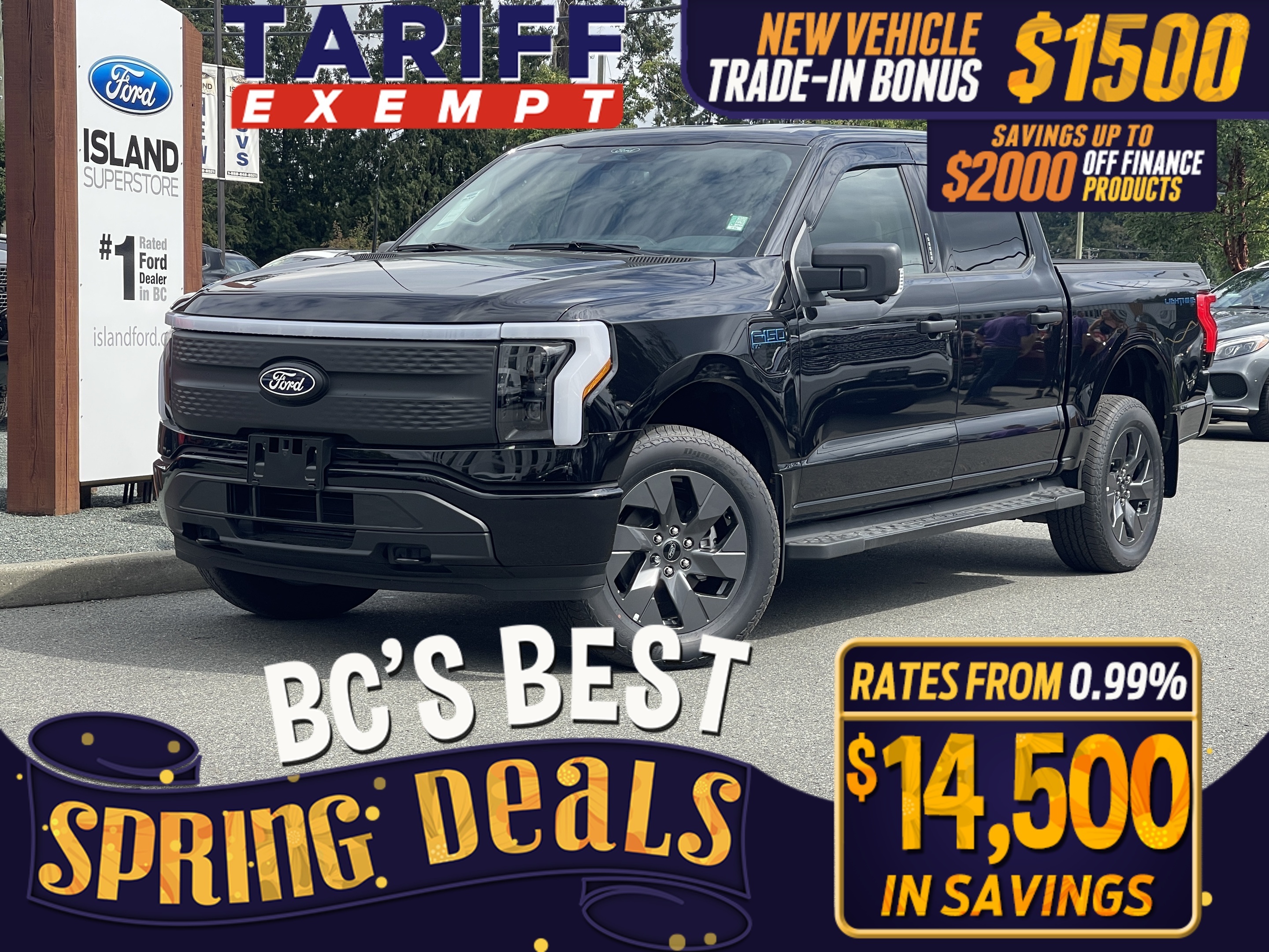 2025 Ford F-150 Lightning XLT 98 KWH Std Battery SuperCrew