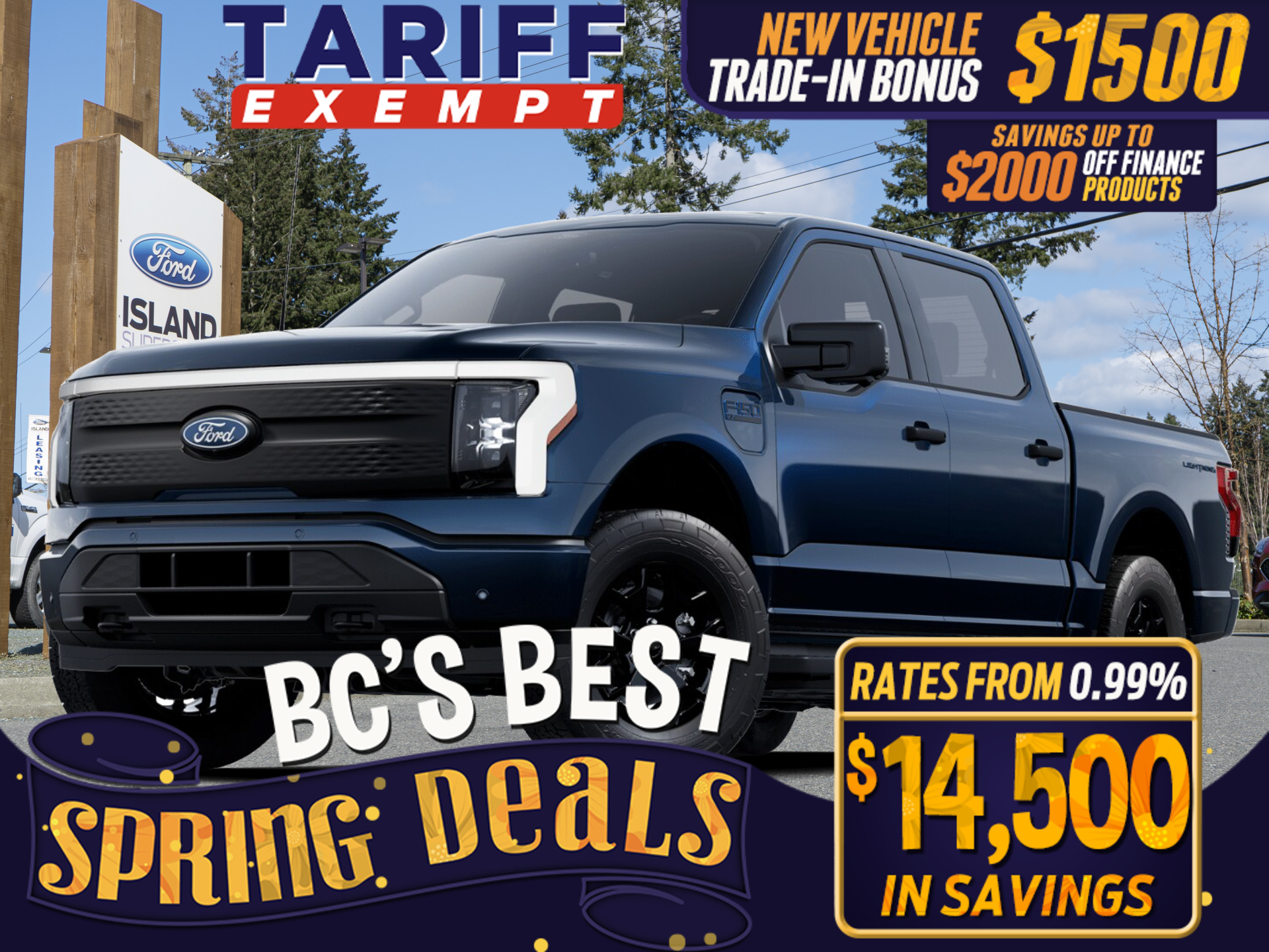 2025 Ford F-150 Lightning XLT 98 KWH Std Battery SuperCrew