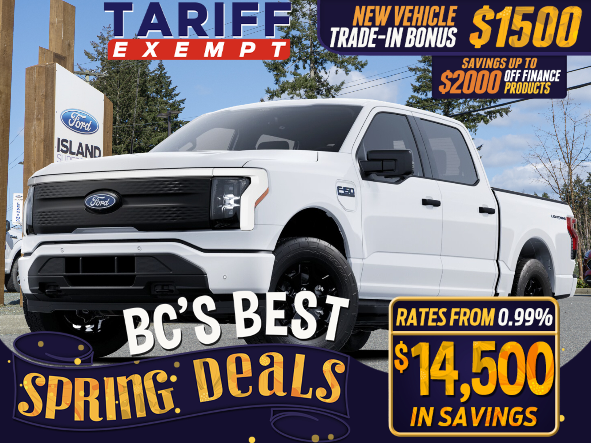 2025 Ford F-150 Lightning XLT 98 KWH Std Battery SuperCrew