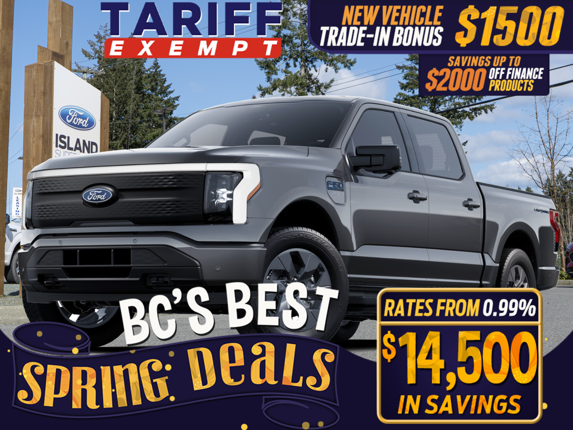 2025 Ford F-150 Lightning XLT 98 KWH Std Battery SuperCrew