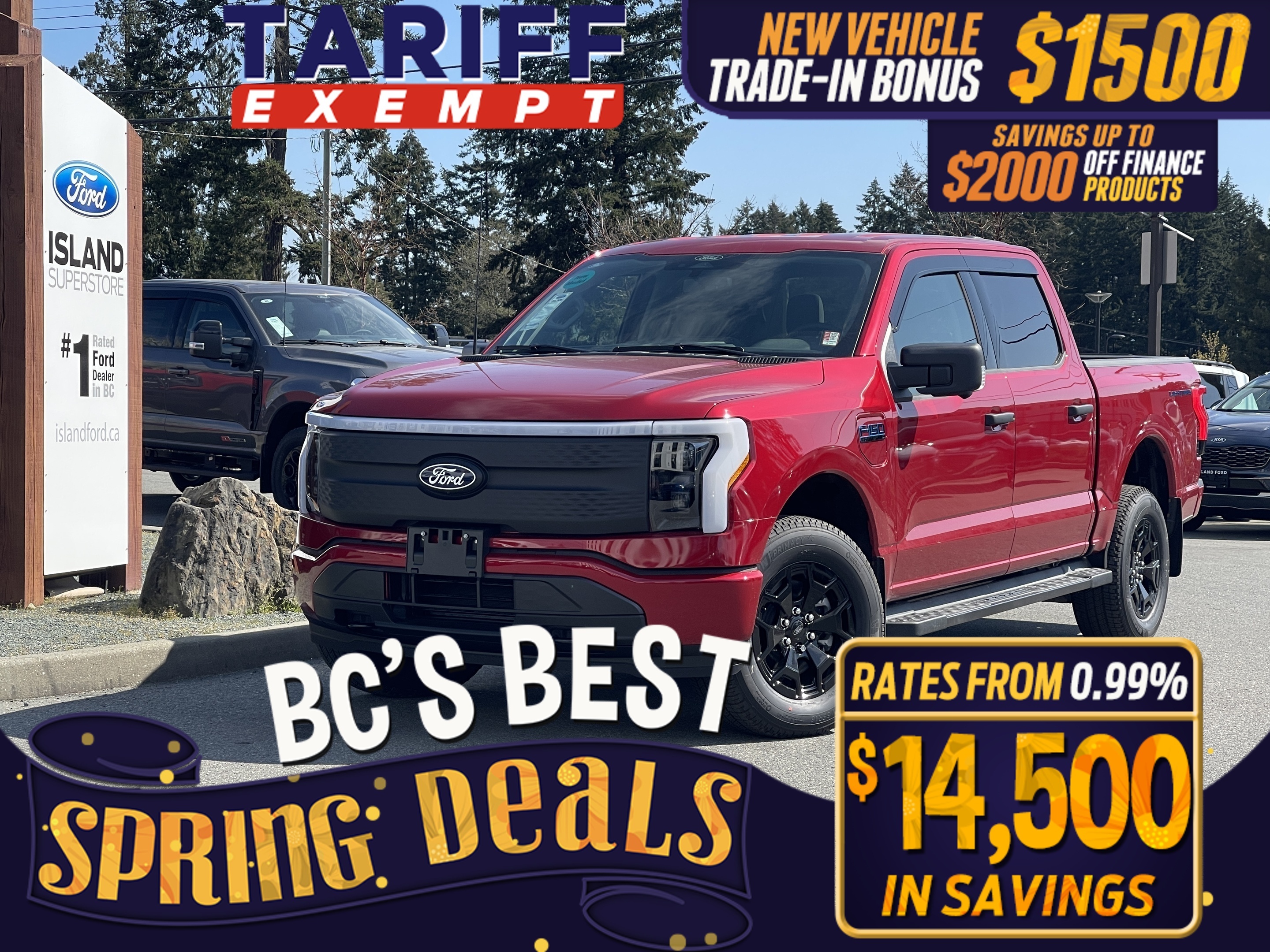 2025 Ford F-150 Lightning XLT 98 KWH Std Battery SuperCrew