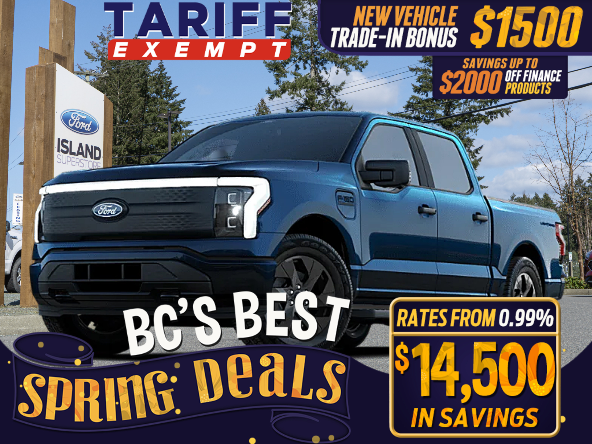 2025 Ford F-150 Lightning XLT 98 KWH Std Battery SuperCrew