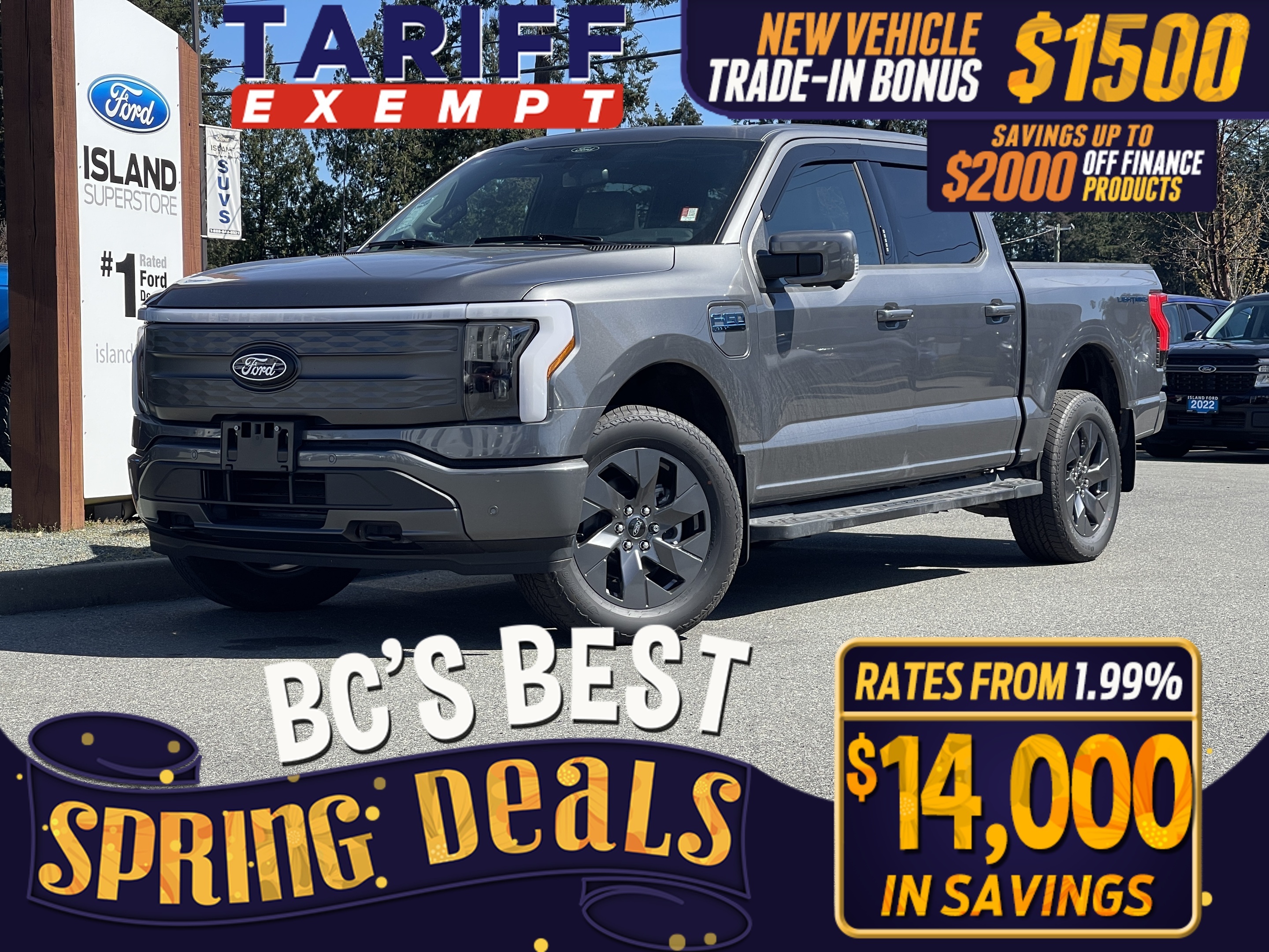 2025 Ford F-150 Lightning LARIAT 511A 123 Kwh Ext Range