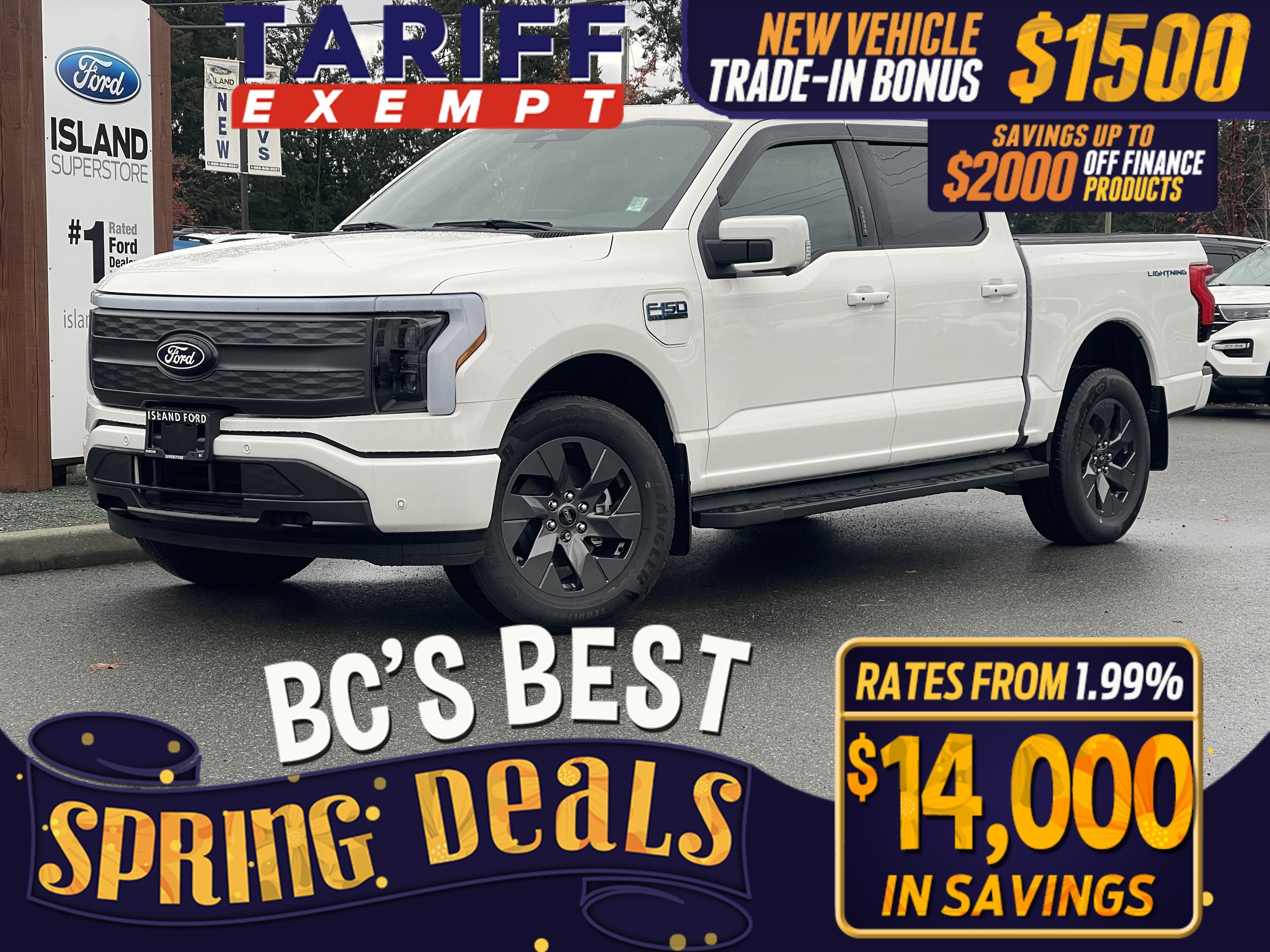 2025 Ford F-150 Lightning LARIAT Lightning 131 Kwh Ext Range SuperCrew