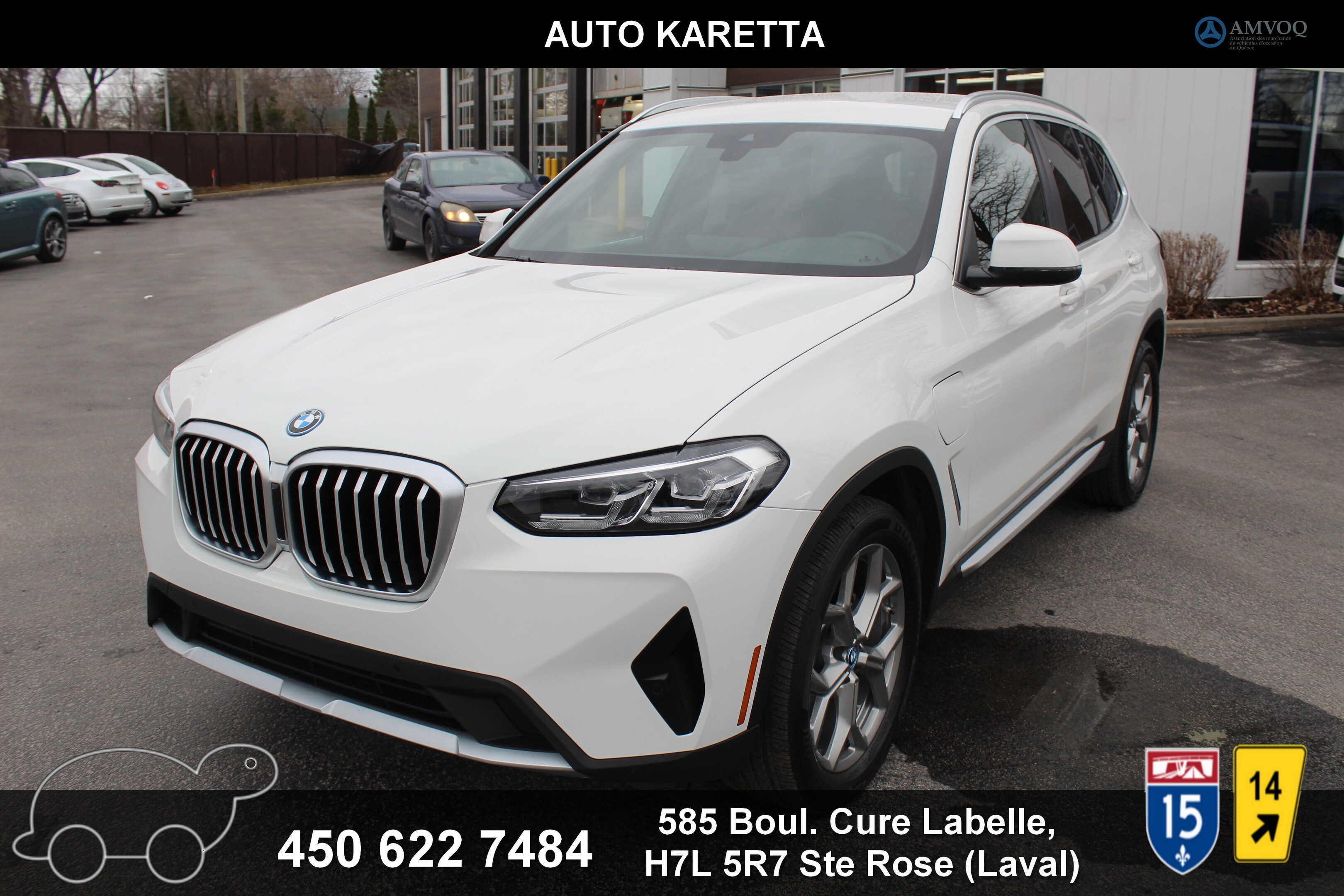 2023 BMW X3 X3 XDRIVE 30E PLUG IN-HYBRID, INTERIEUR ROUGE