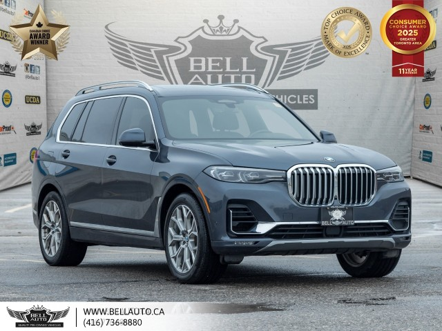 2019 BMW X7 xDrive40i, 7-PASS, 360CAM, AWD, NAVI, PANO, BACKUP