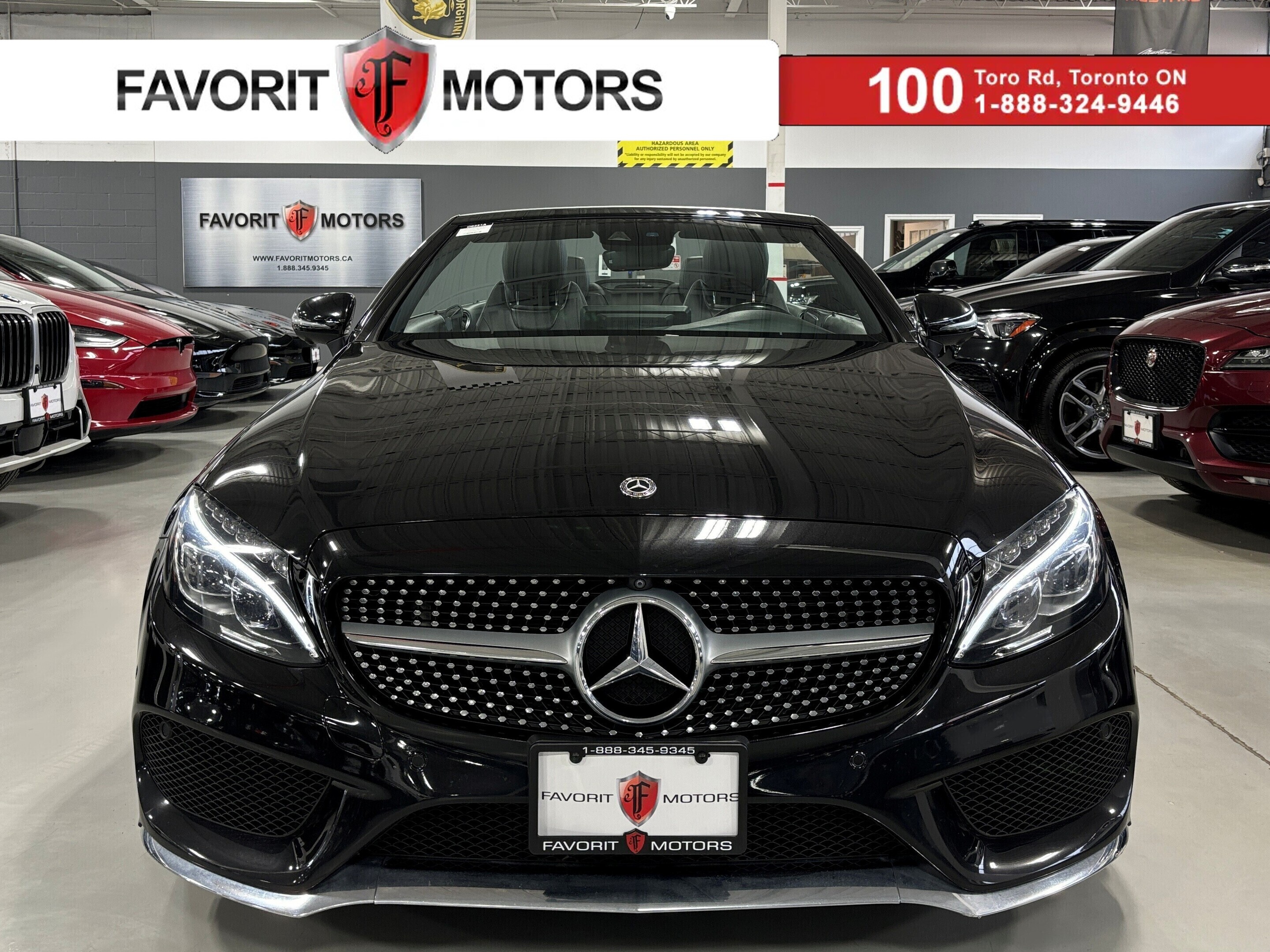 2018 Mercedes-Benz C-Class C300|4MATIC|CONVERTIBLE|AMGPKG|NAV|360CAM|LEATHER|
