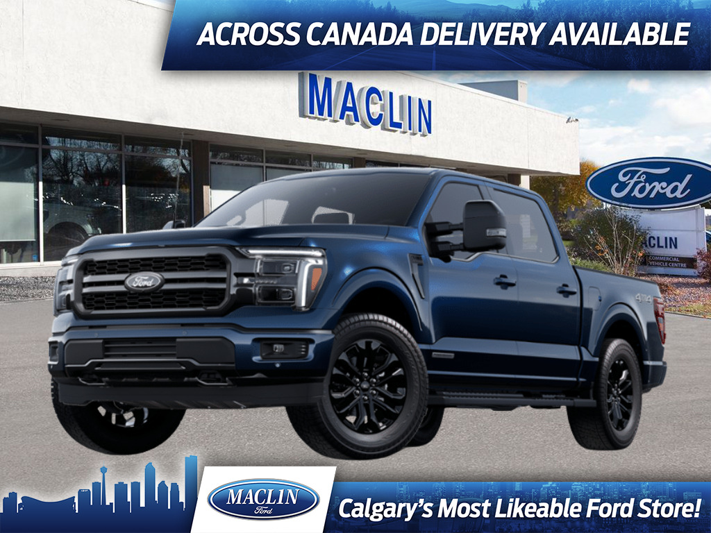 2025 Ford F-150 LARIAT | BLACK APP PKG | MOBILE OFF PKG | TOW PKG 