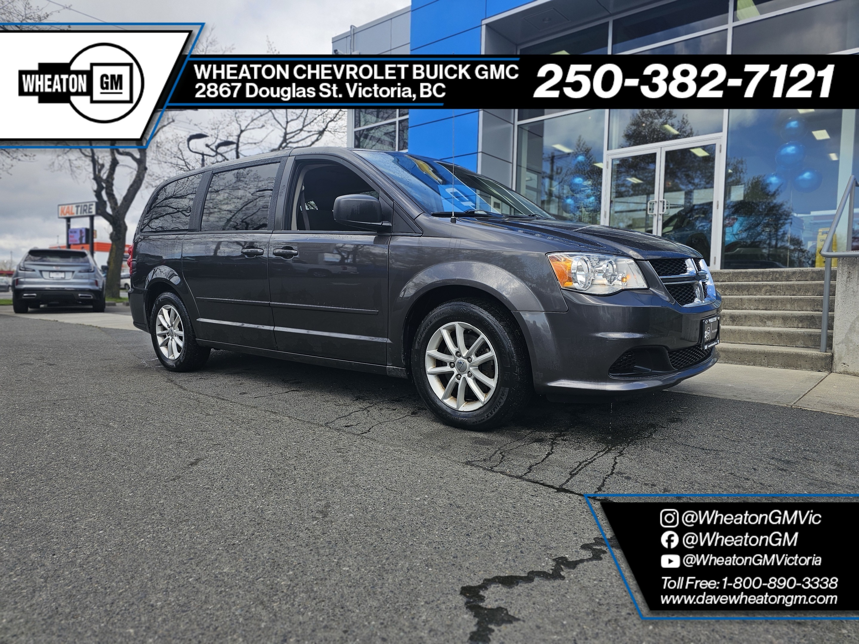 2015 Dodge Grand Caravan SXT FWD | 3.6L V6 FLEX FUEL | REAR TV | REVERSE CA