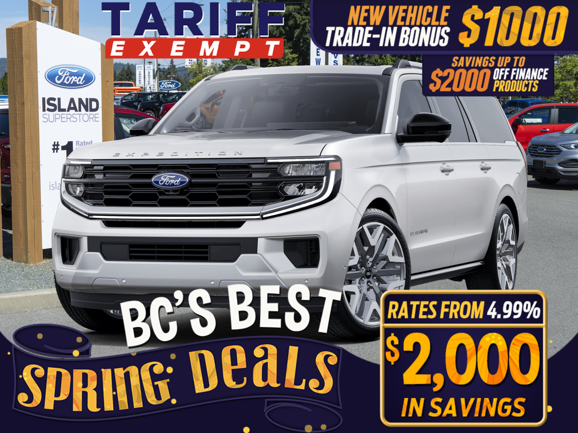 2025 Ford Expedition Platinum Max 4X4