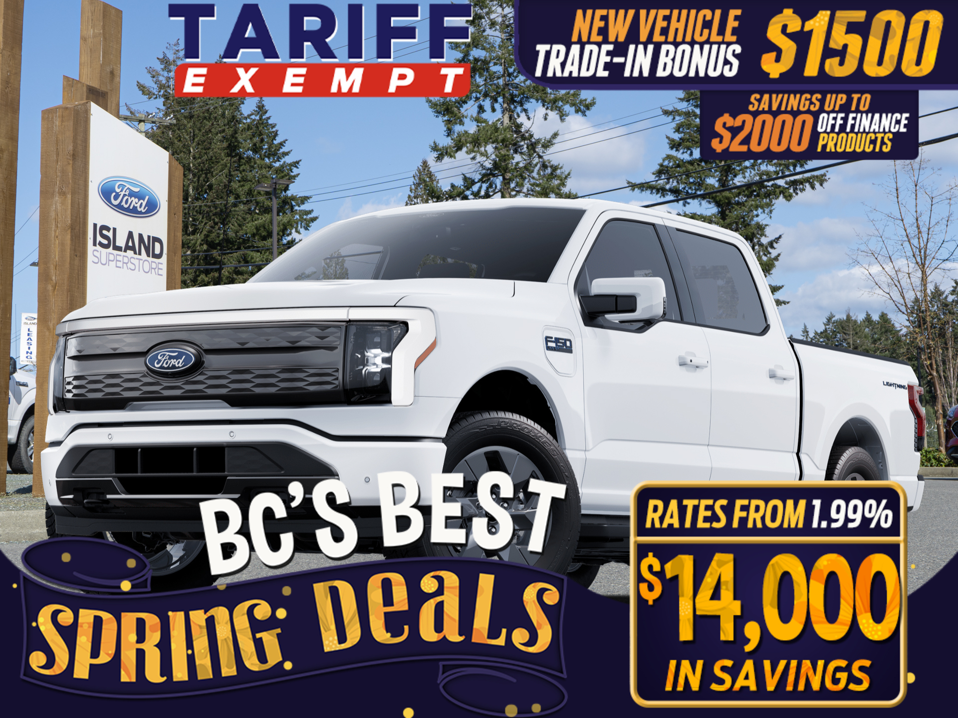 2025 Ford F-150 Lightning LARIAT 131 KWH Extended Range Battery SuperCrew