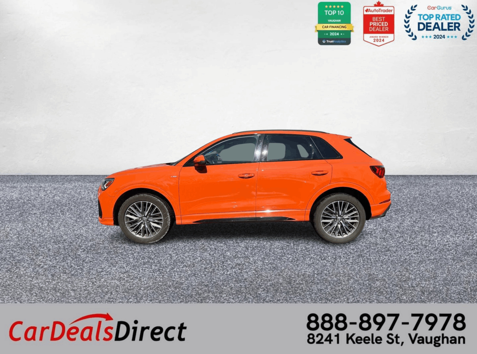 2020 Audi Q3 Technik /NAVI/Leather/Sunroof/Drive Assist/Carfax 