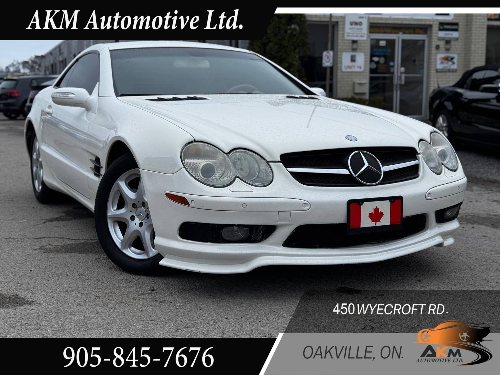 2004 Mercedes-Benz SL-Class 2dr Roadster 5.0L, Certified