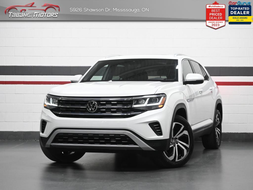 2023 Volkswagen Atlas Cross Sport Highline  No Accident Fender Leather Cooled Seats 