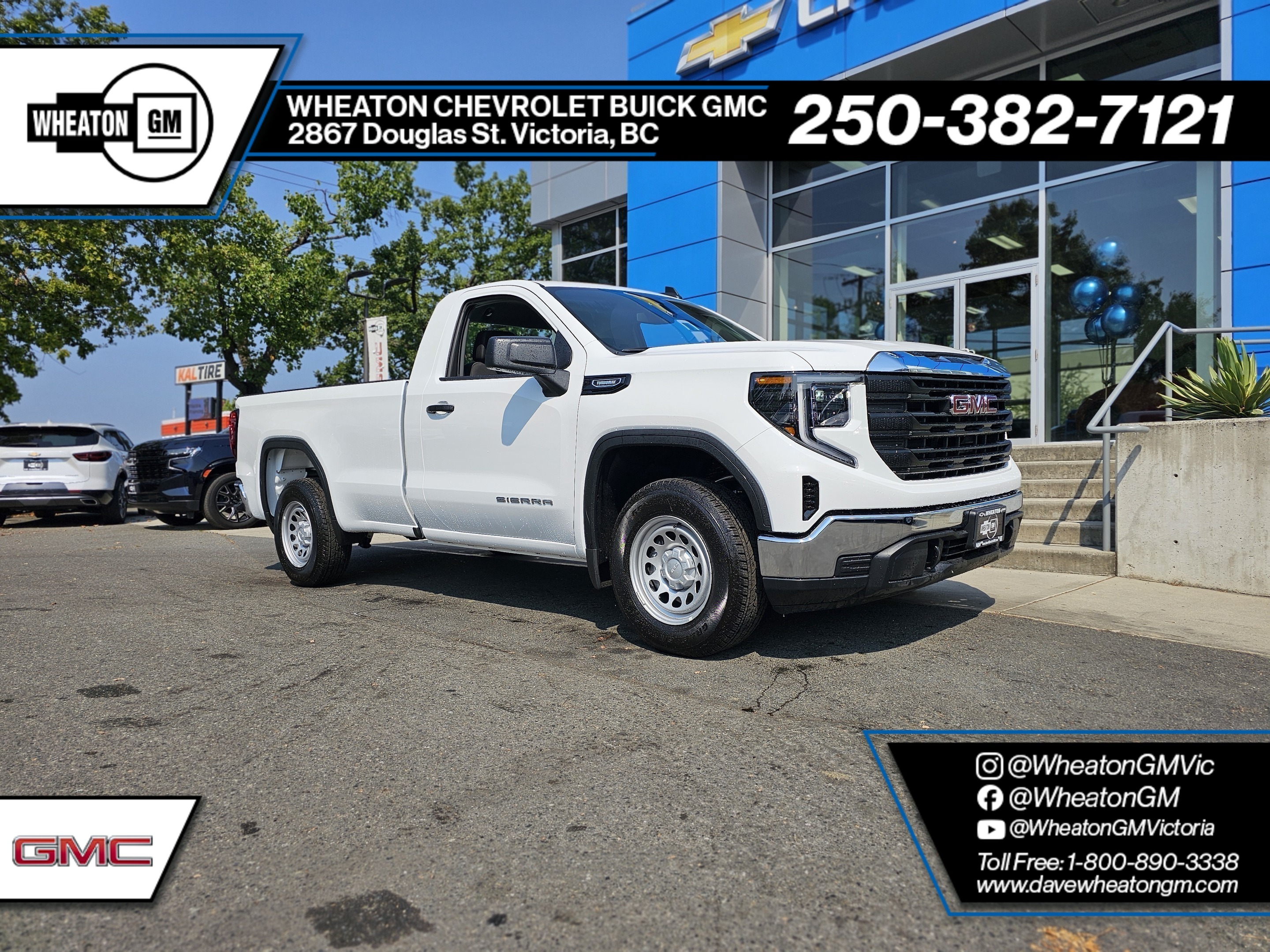 2024 GMC Sierra 1500 Pro 2WD REG CAB | 2.7L TURBO | BENCH SEATS | ONSTA