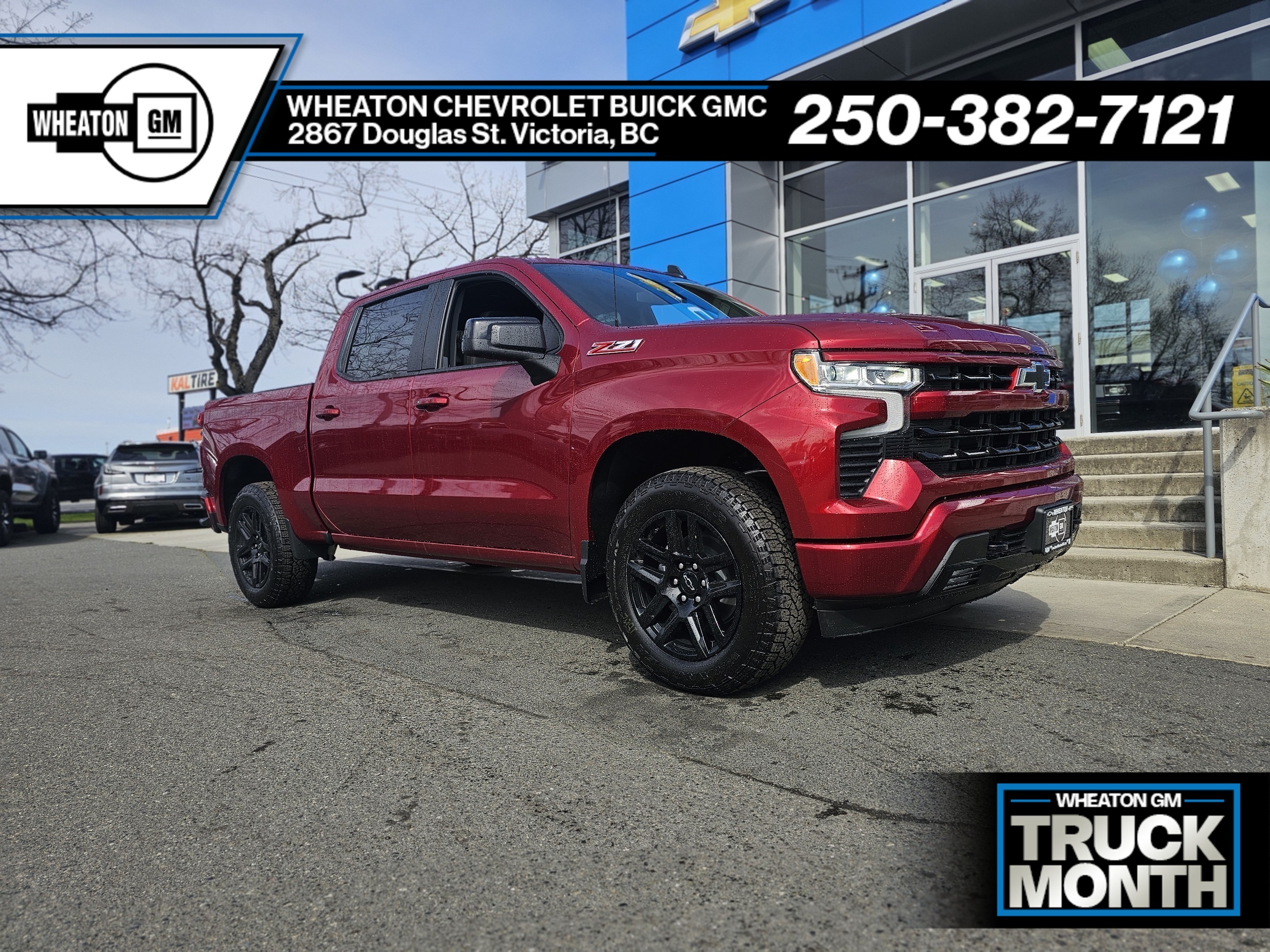 2025 Chevrolet Silverado 1500 RST Z71 4WD | 5.3L V8 GAS | BUCKET SEATS | HEATED 