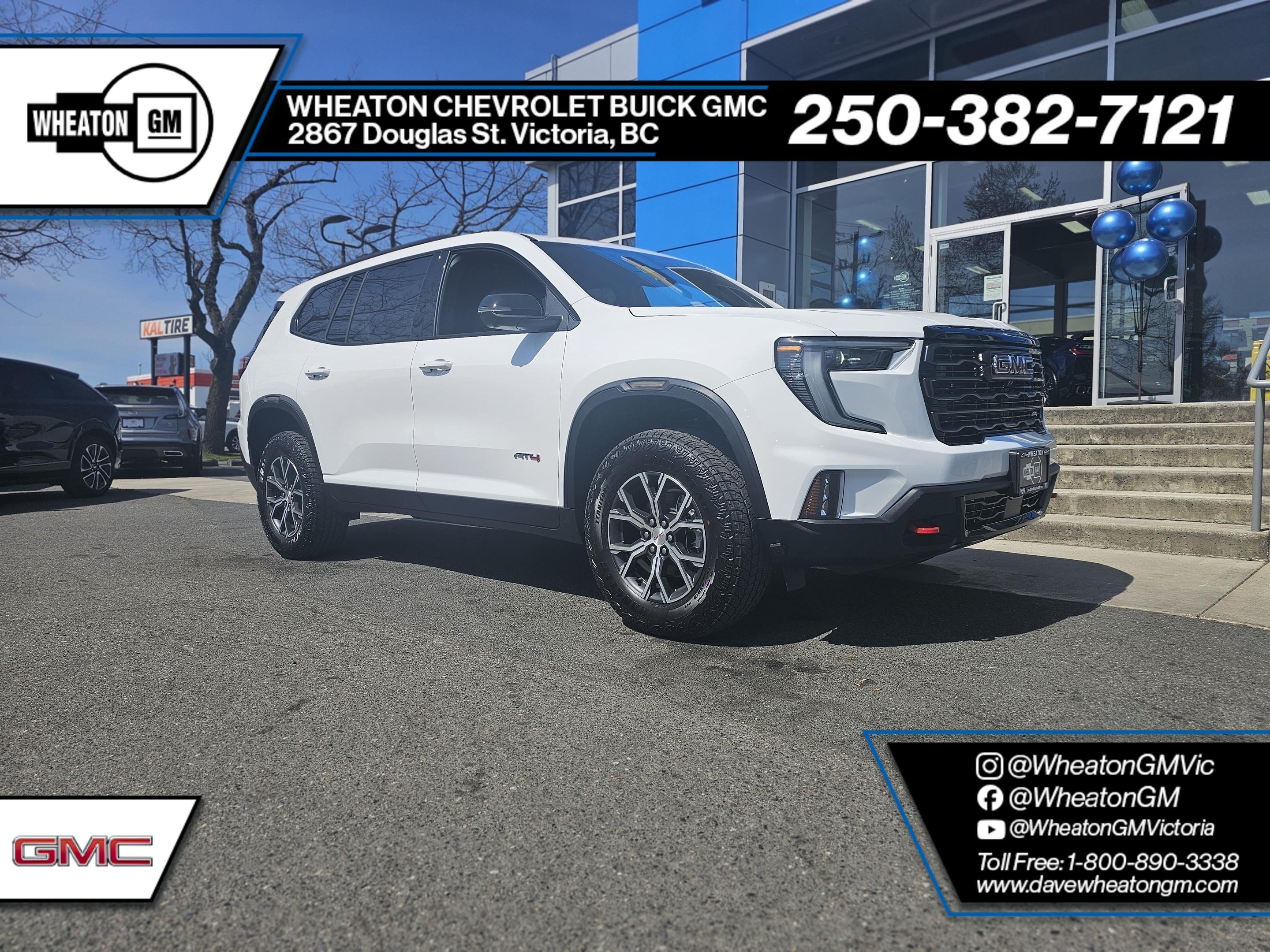 2025 GMC Acadia AT4 AWD | 360 CAMS | BOSE AUDIO | GOOGLE ASSIST/CA