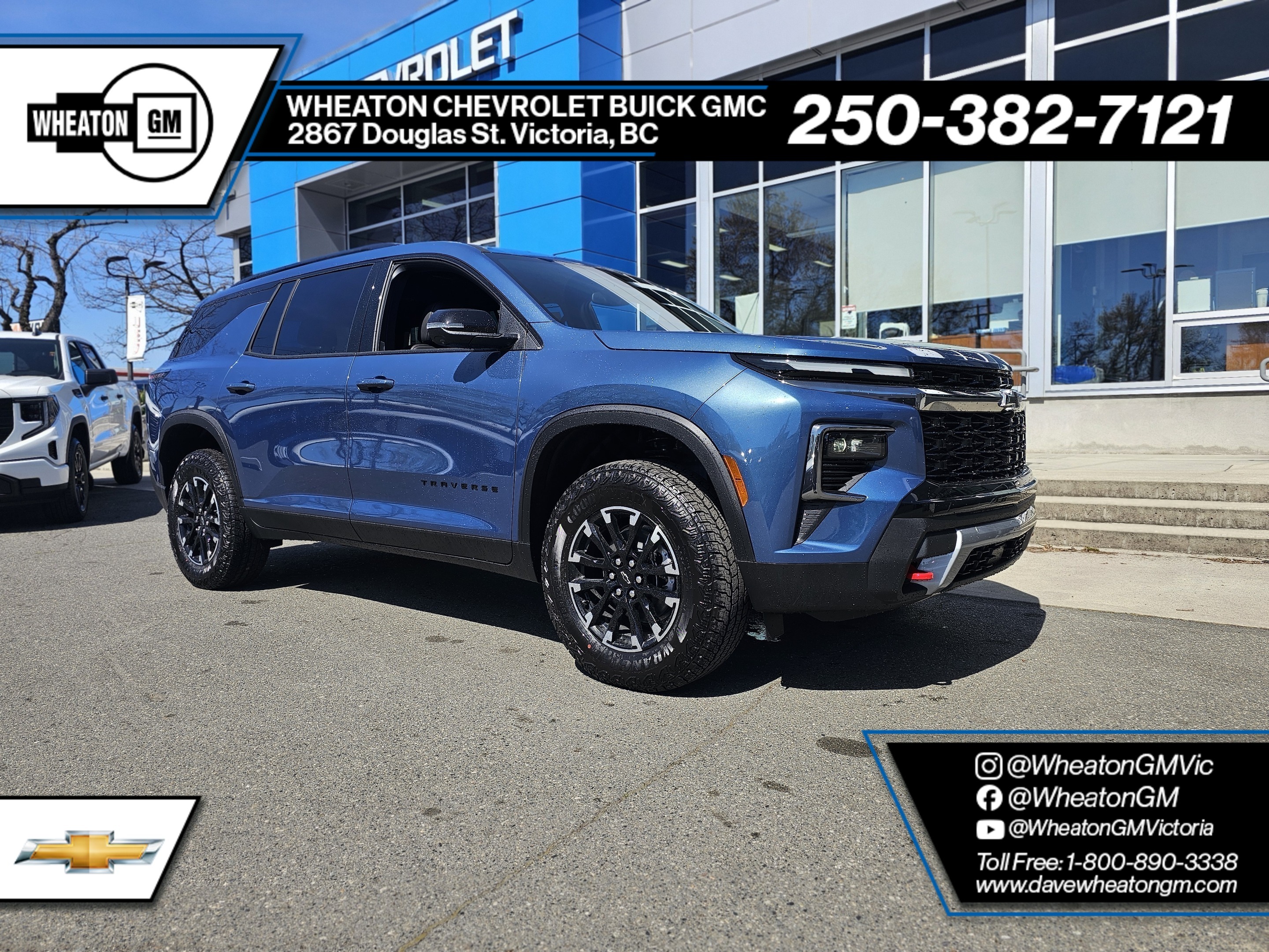 2025 Chevrolet Traverse Z71 AWD | 2.5L GAS | LEATHER | GOOGLE ASSIST/CARPL
