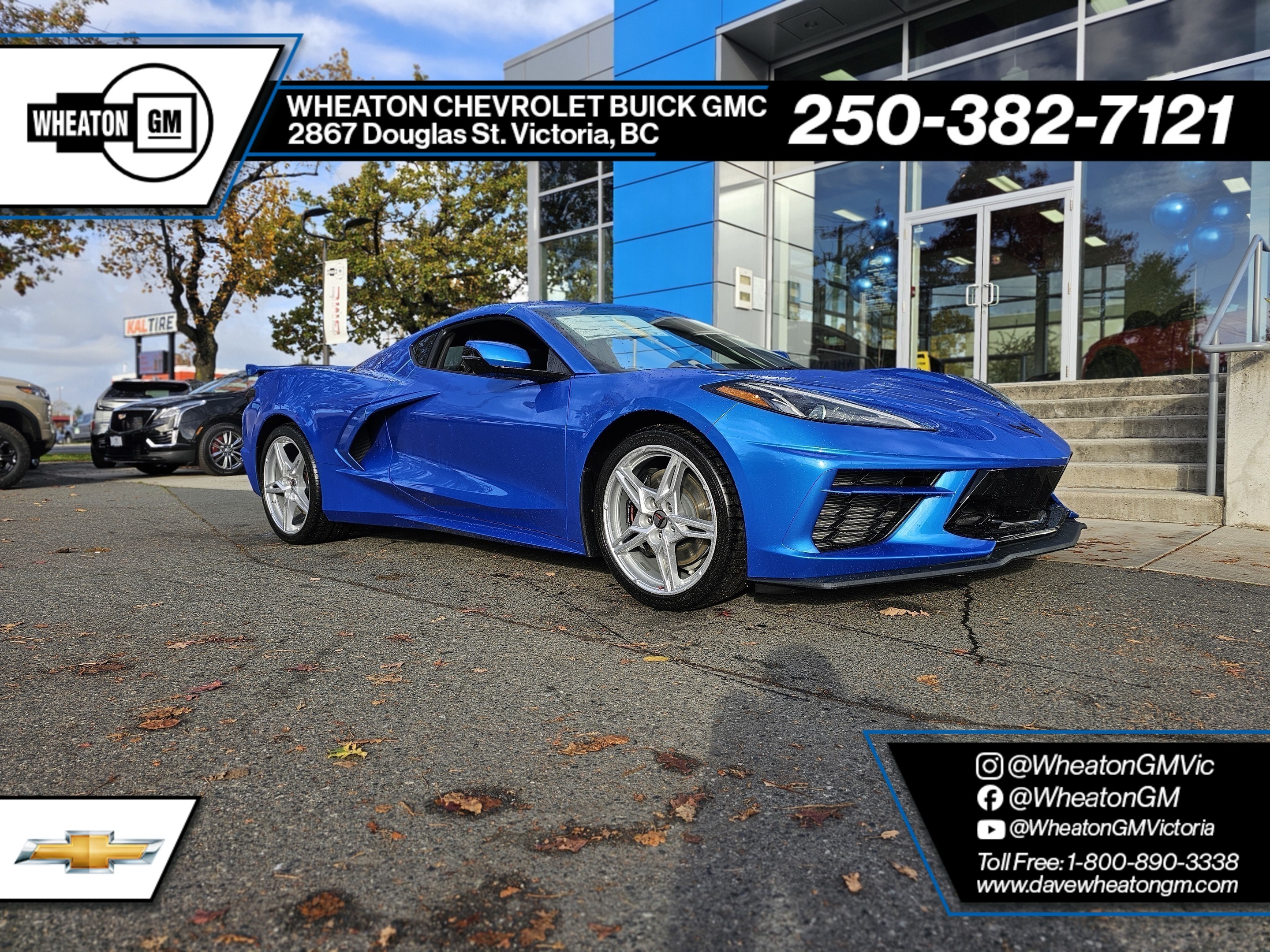 2025 Chevrolet Corvette 1LT Stingray Coupe | 6.2L V8 | BOSE AUDIO | GOOGLE