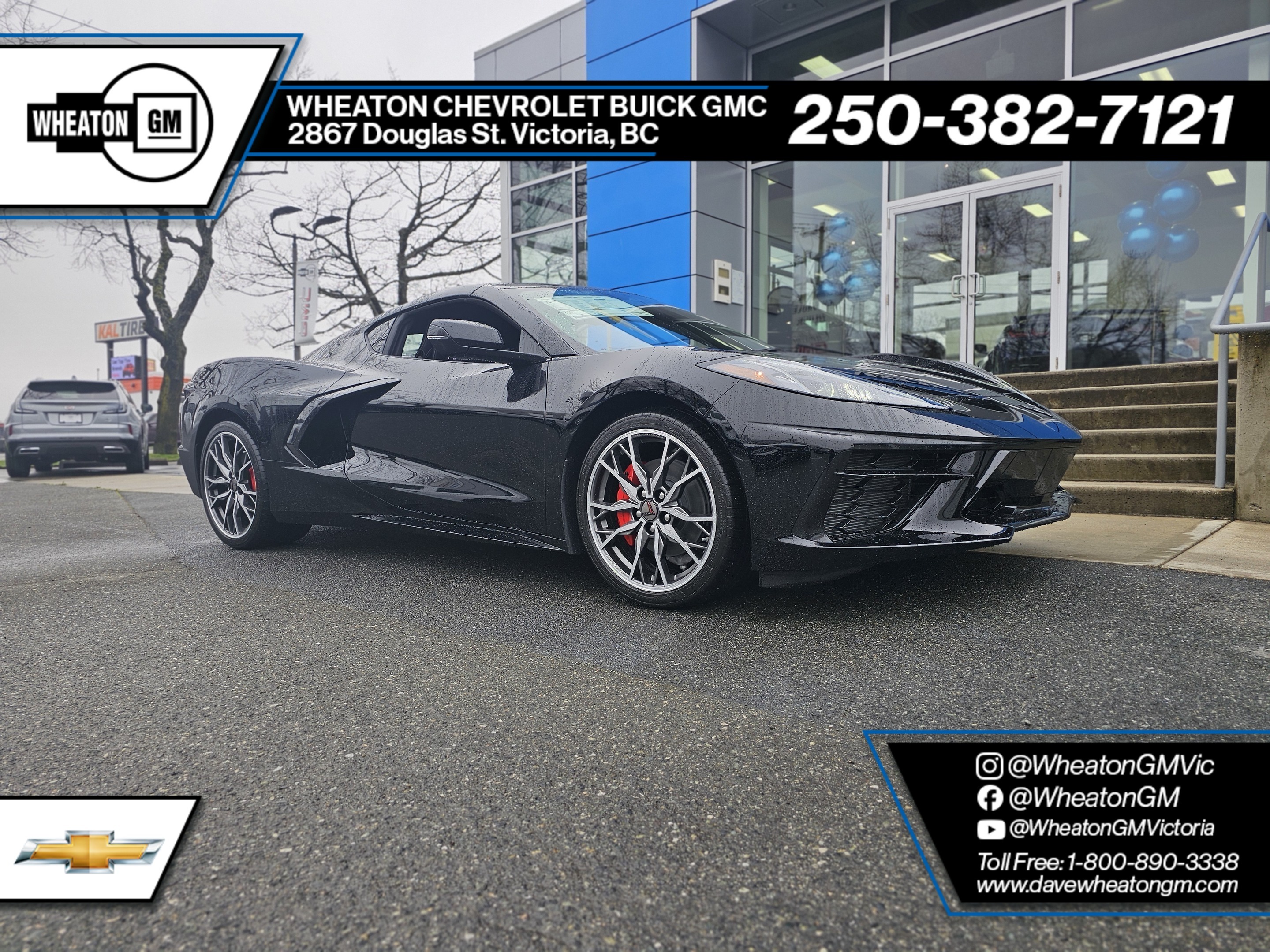 2025 Chevrolet Corvette 1LT STINGRAY COUPE RWD | 6.2L V8 | BOSE AUDIO | GO