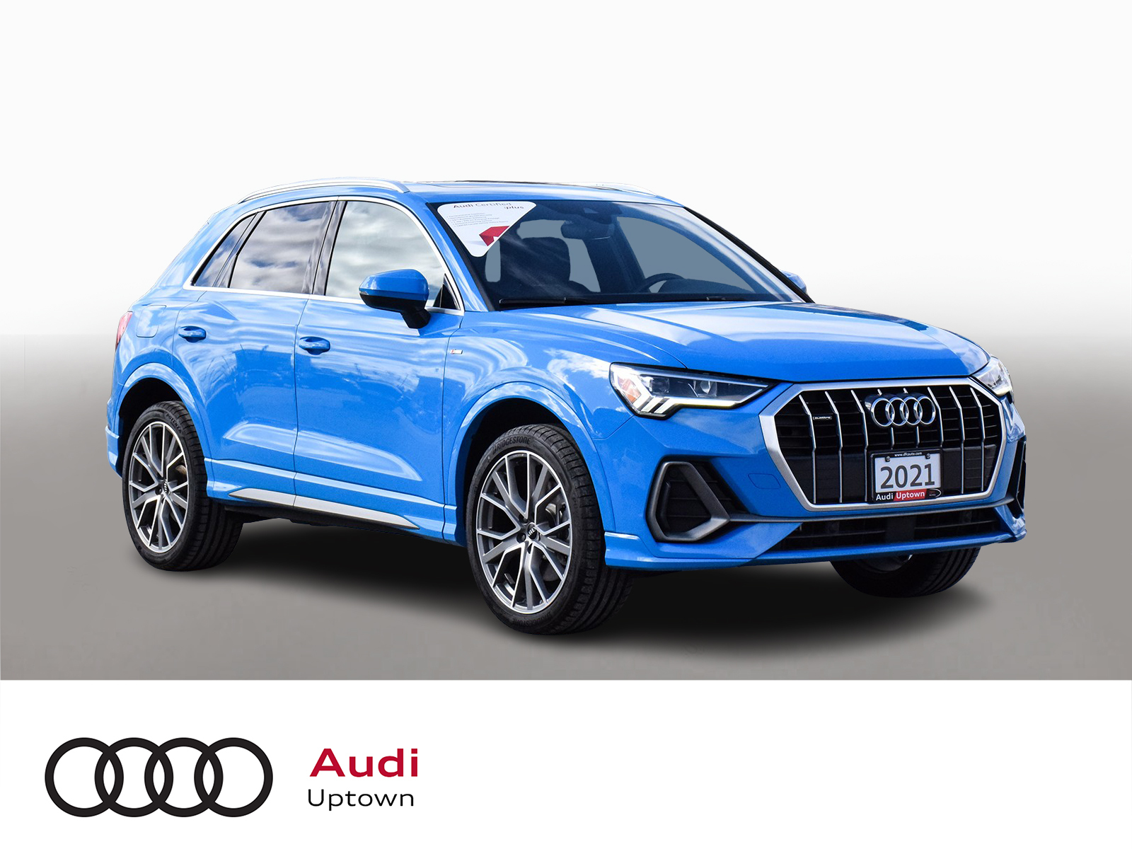 2021 Audi Q3 Progressiv 2.0TFSI W/SLINE SPORT/20" ALLOYS