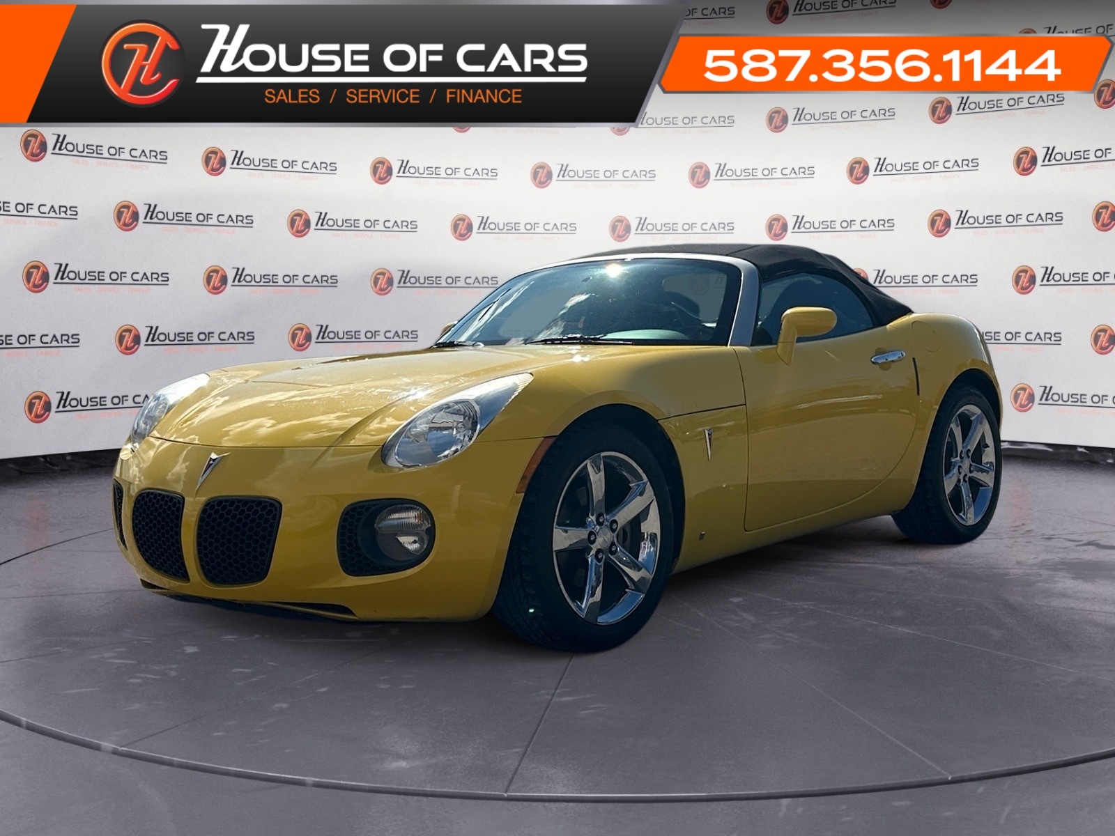 2008 Pontiac Solstice GXP Convertible/ ONE OWNER / NO ACCIDENTS / LOW KM
