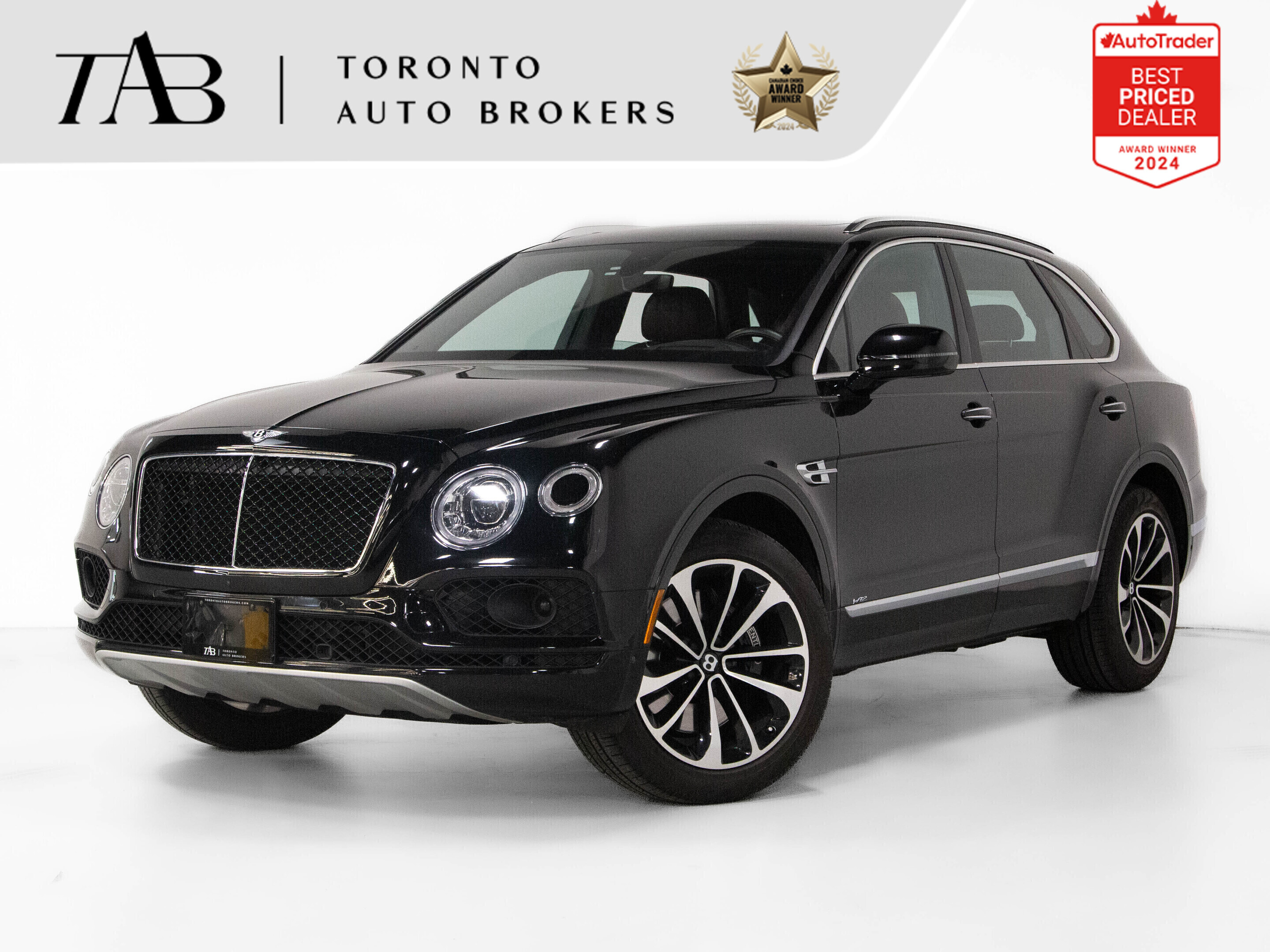 2019 Bentley Bentayga V8 | AWD | NIGHT VISION | WOOD TRIM | 22" WHEELS 