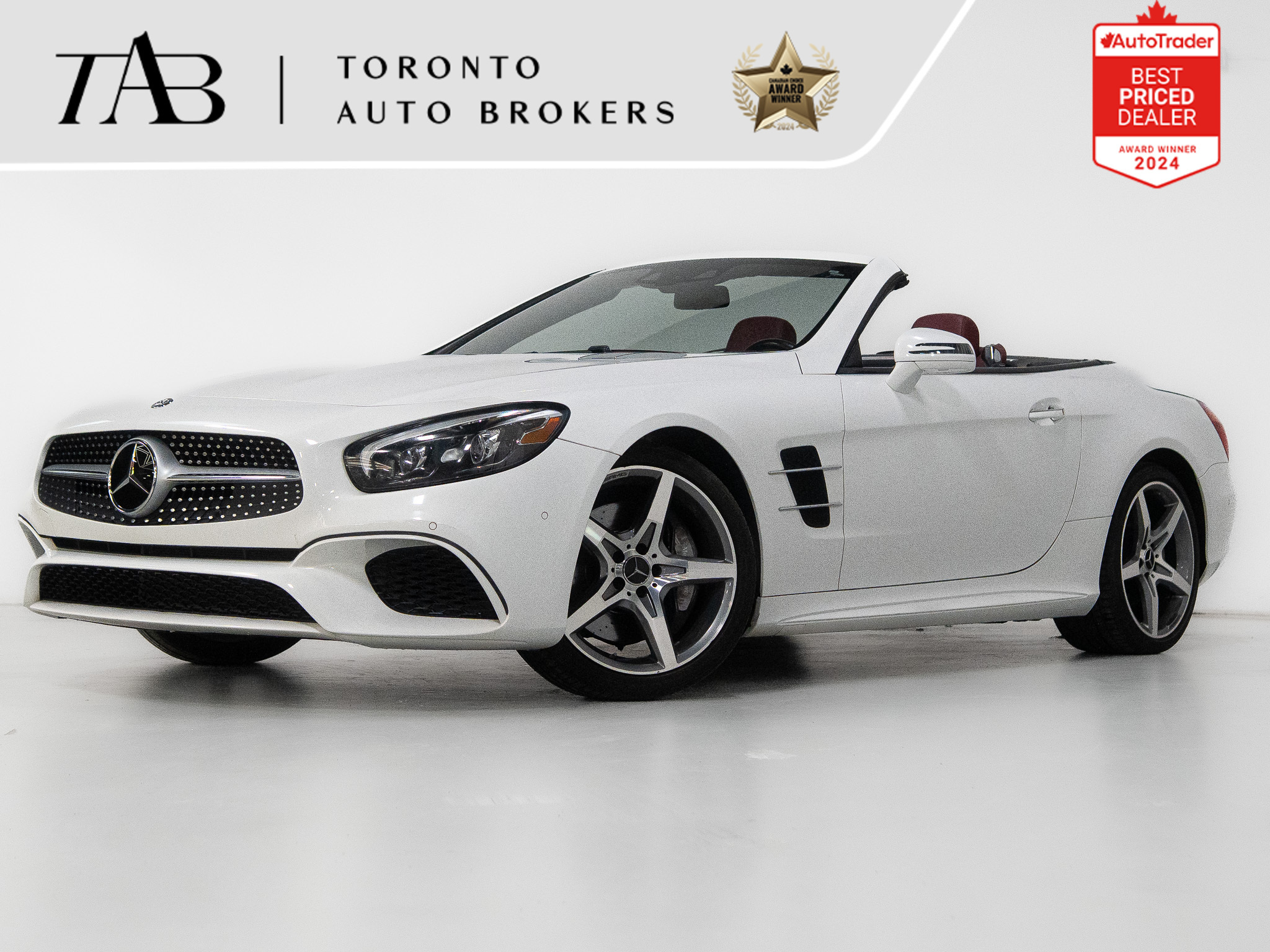 2017 Mercedes-Benz SL-Class 450 | AMG | ROADSTER | SUNROOF | RED LEATHER