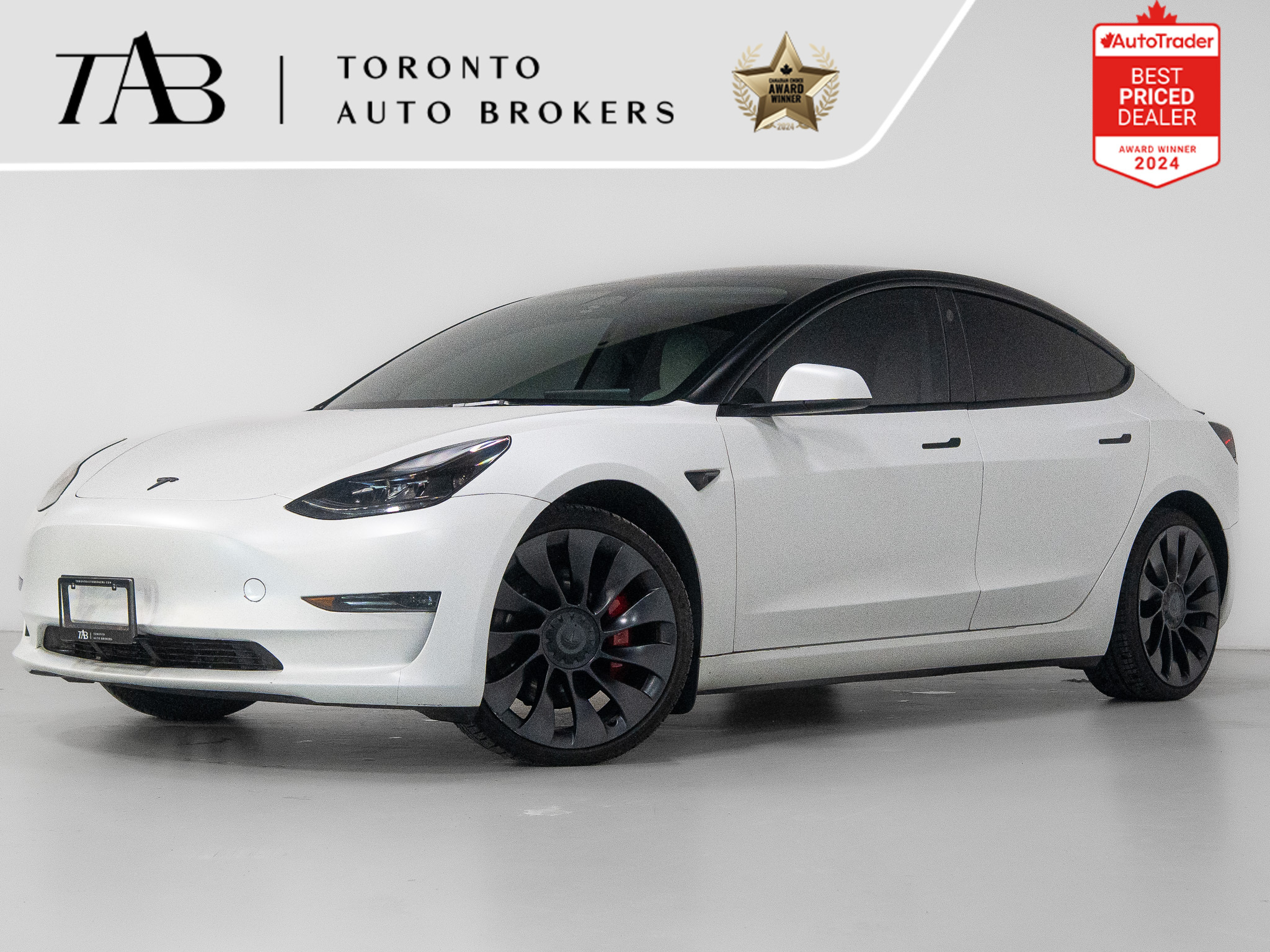 2023 Tesla Model 3 PERFORMANCE | AWD | MATTE WHITE | PANO 