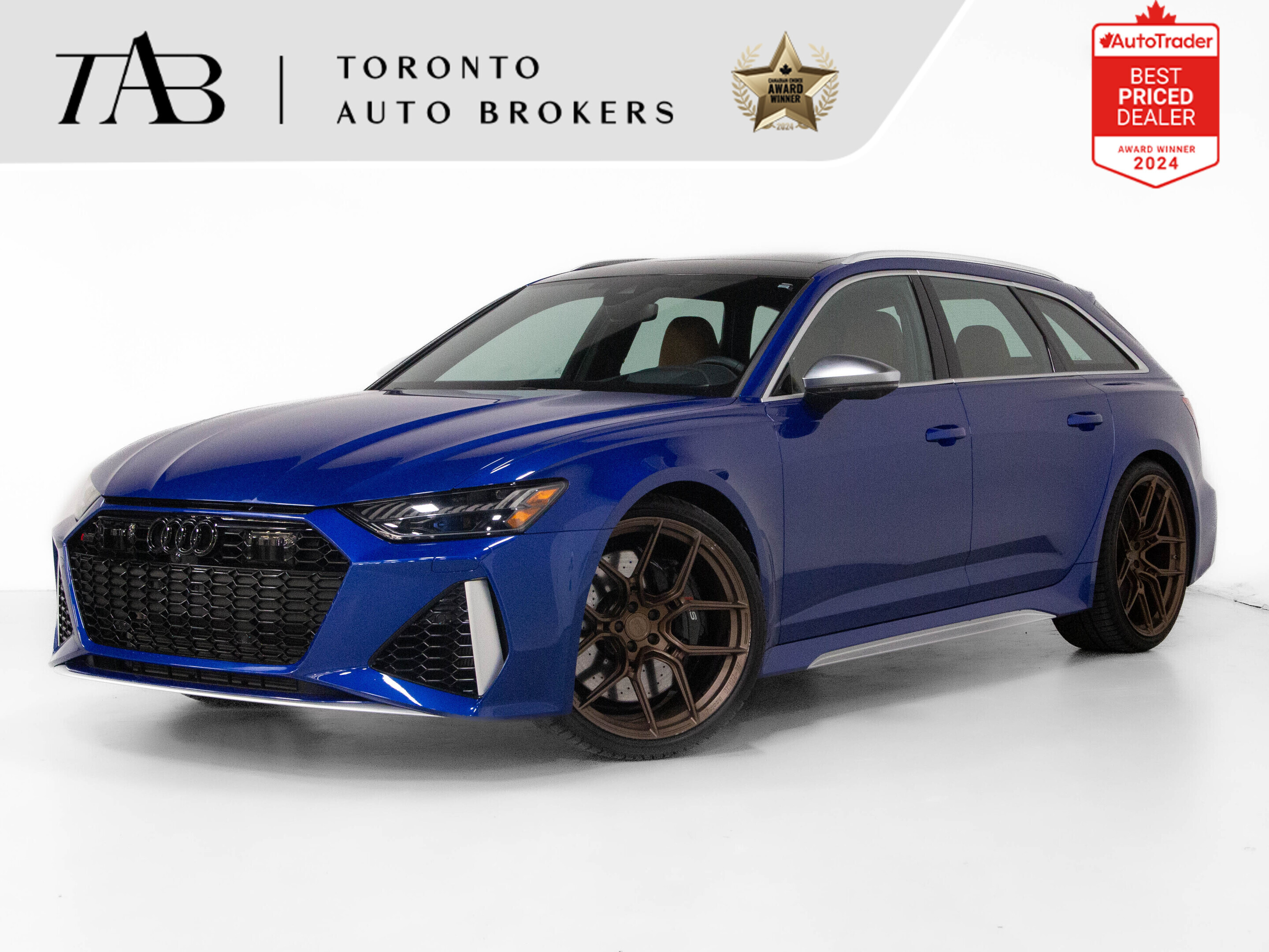 2023 Audi RS 6 Avant 4.0 TFSI | 22" FORGED RIMS| WAGON | BANG & OLUFSEN