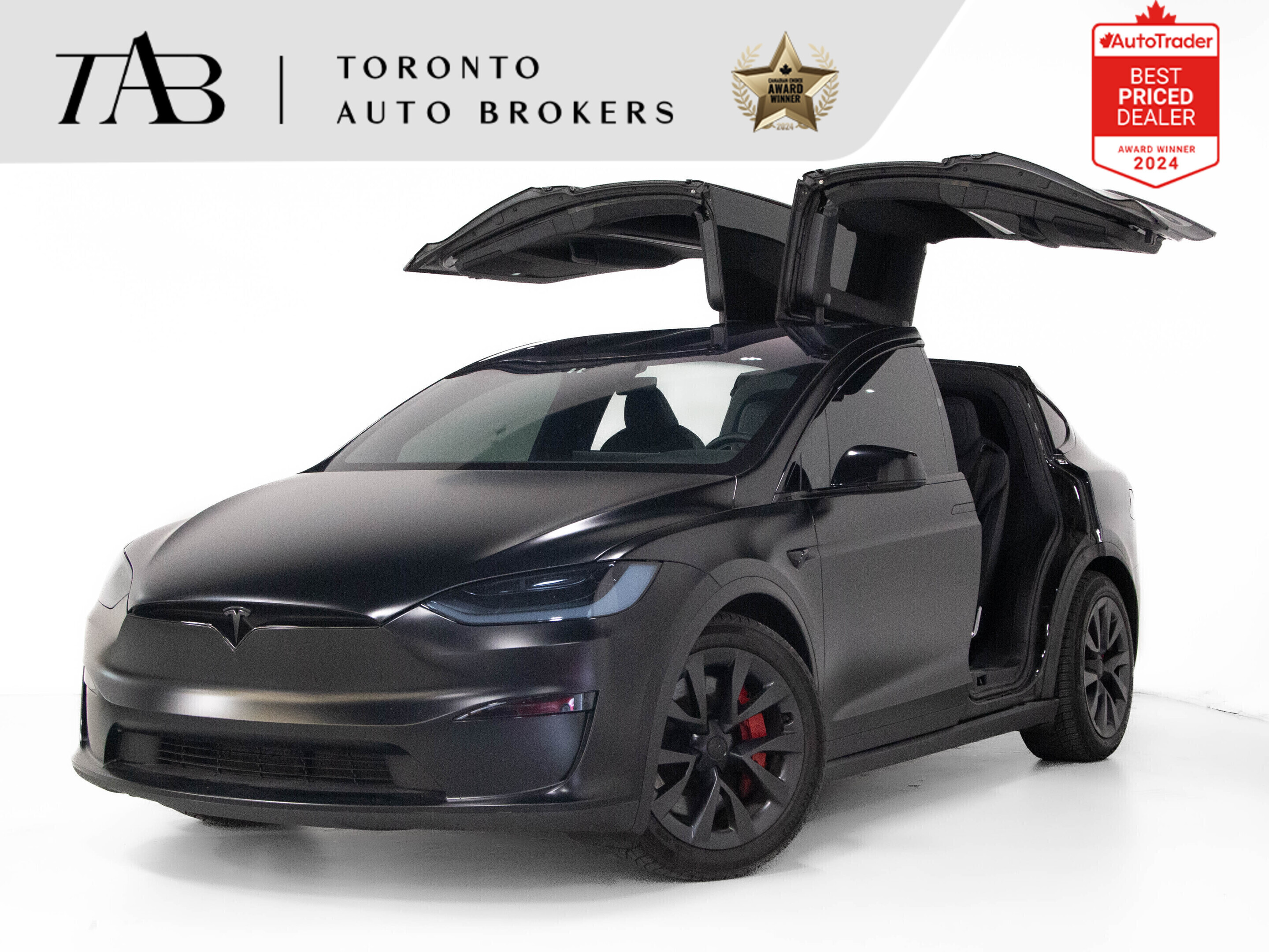 2023 Tesla Model X PLAID | AUTOPILOT | 6 PASS | MATTE BLACK | 20 IN
