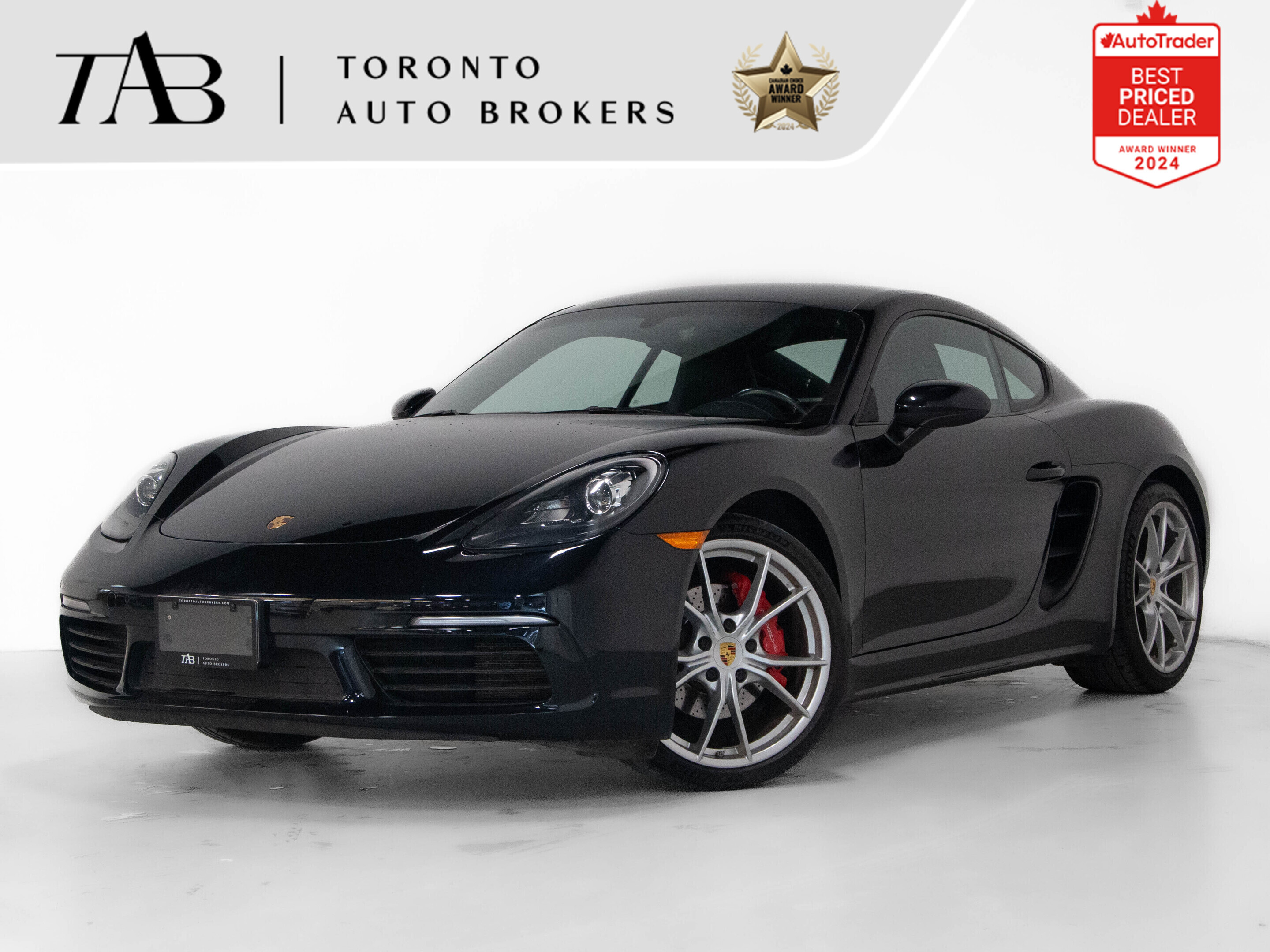 2018 Porsche 718 Cayman S | COUPE | BOSE | 20" WHEELS | SPORT SEATS