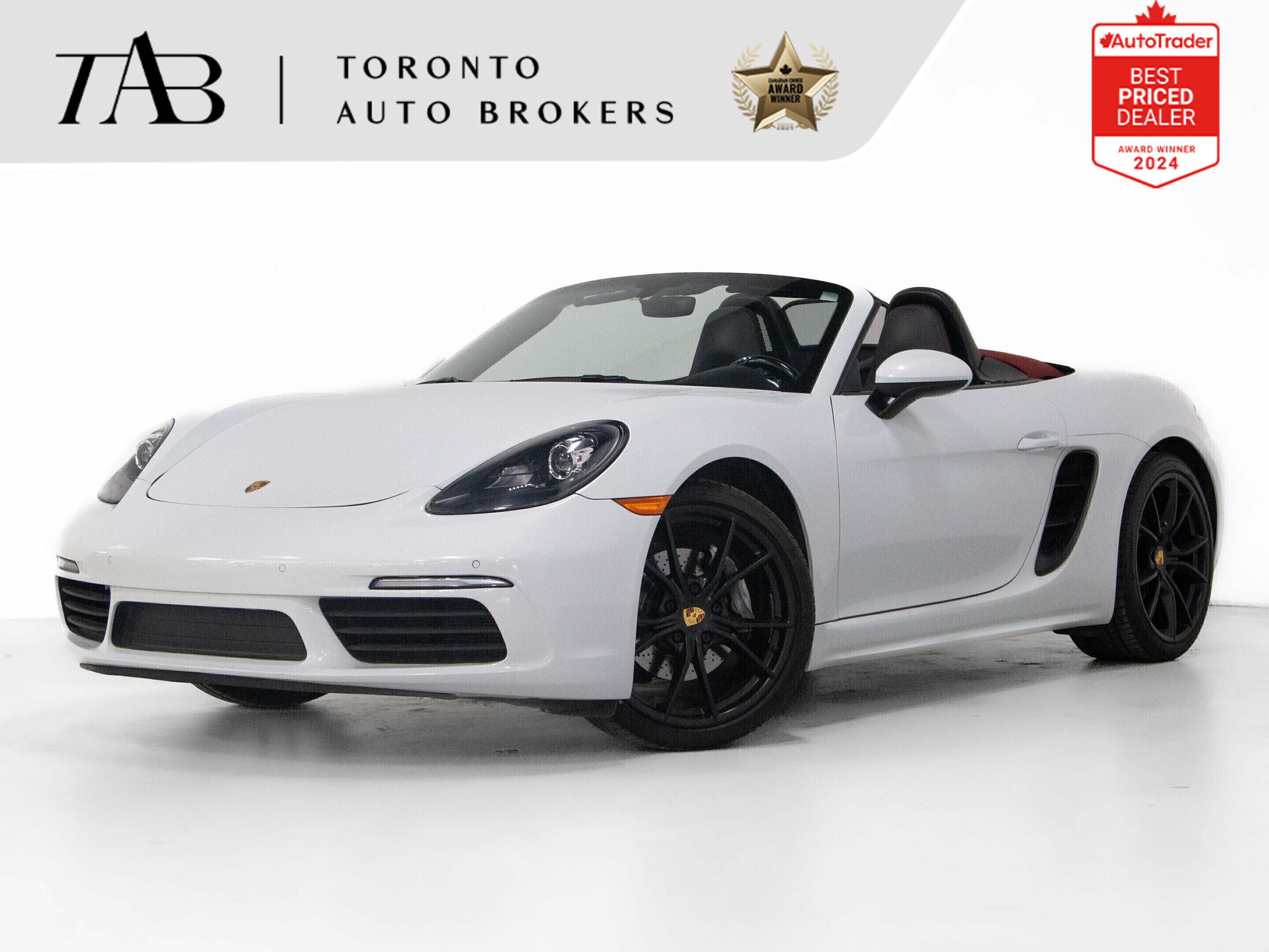 2019 Porsche 718 Boxster ROADSTER | 20 IN WHEELS | RED SOFT TOP | CARPLAY