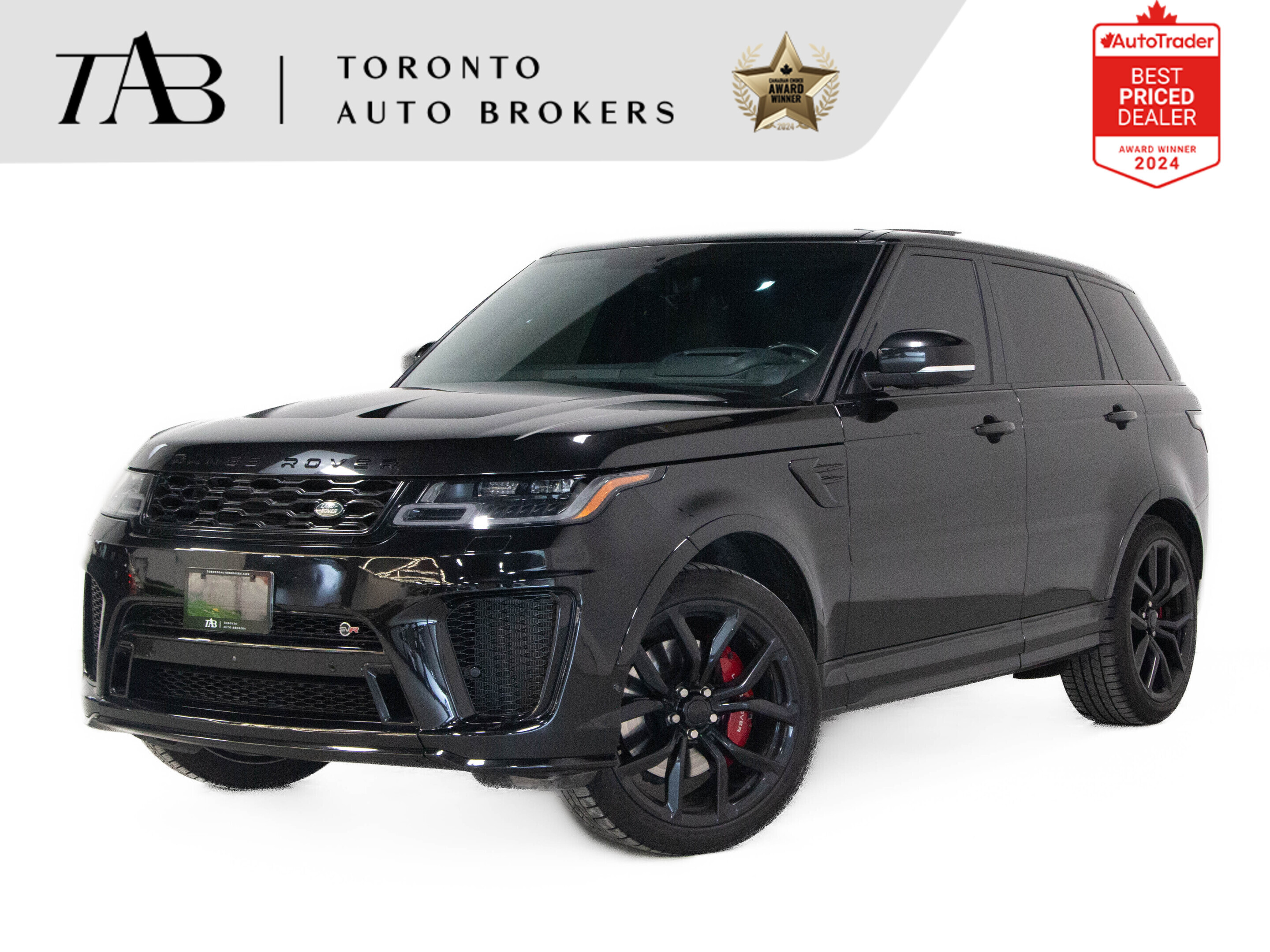 2018 Land Rover Range Rover Sport  SVR | HUD | PANO |  | 22 IN WHEELS
